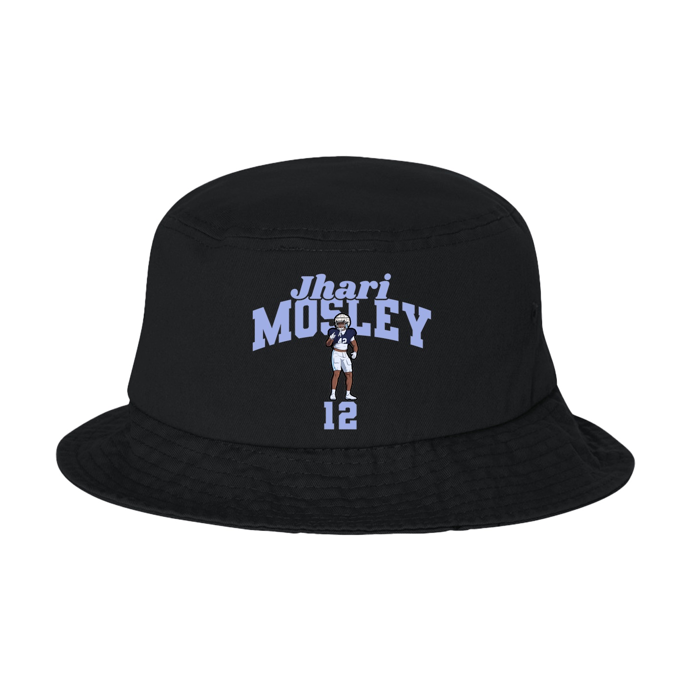 Bucket Cap — Signature Arch in Black