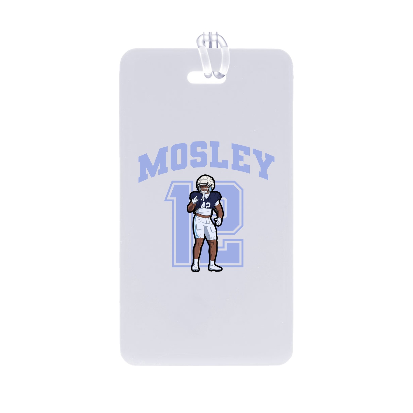 Bag Tag — Number in Classic