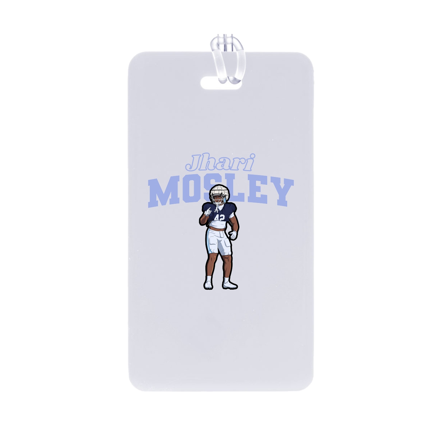 Bag Tag — Name Arch in Classic