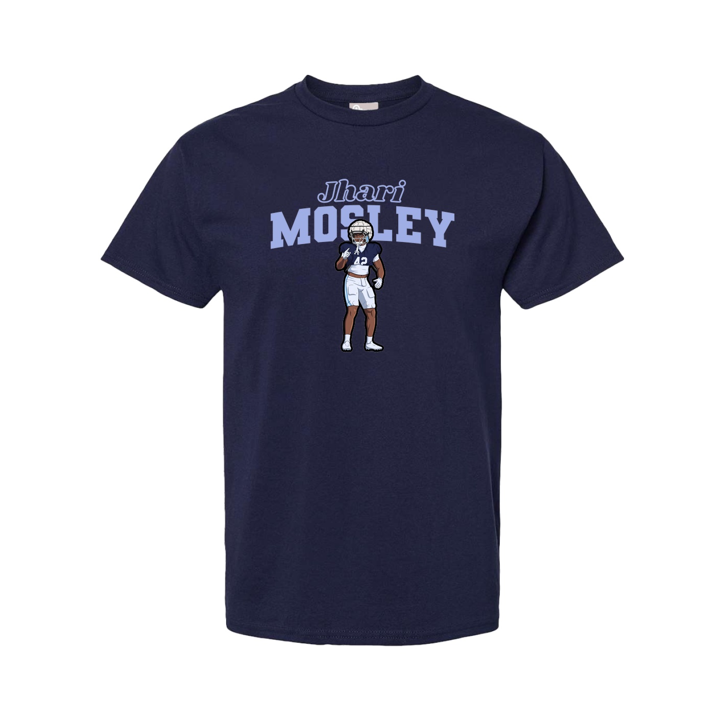 Tee — Name Arch in Navy