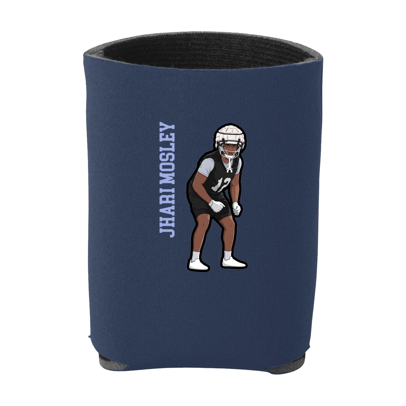 Can Holder — Name Vertical in Navy