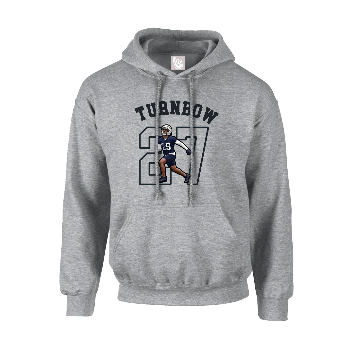 Youth Hoodie — Shirsey Arch in Grey