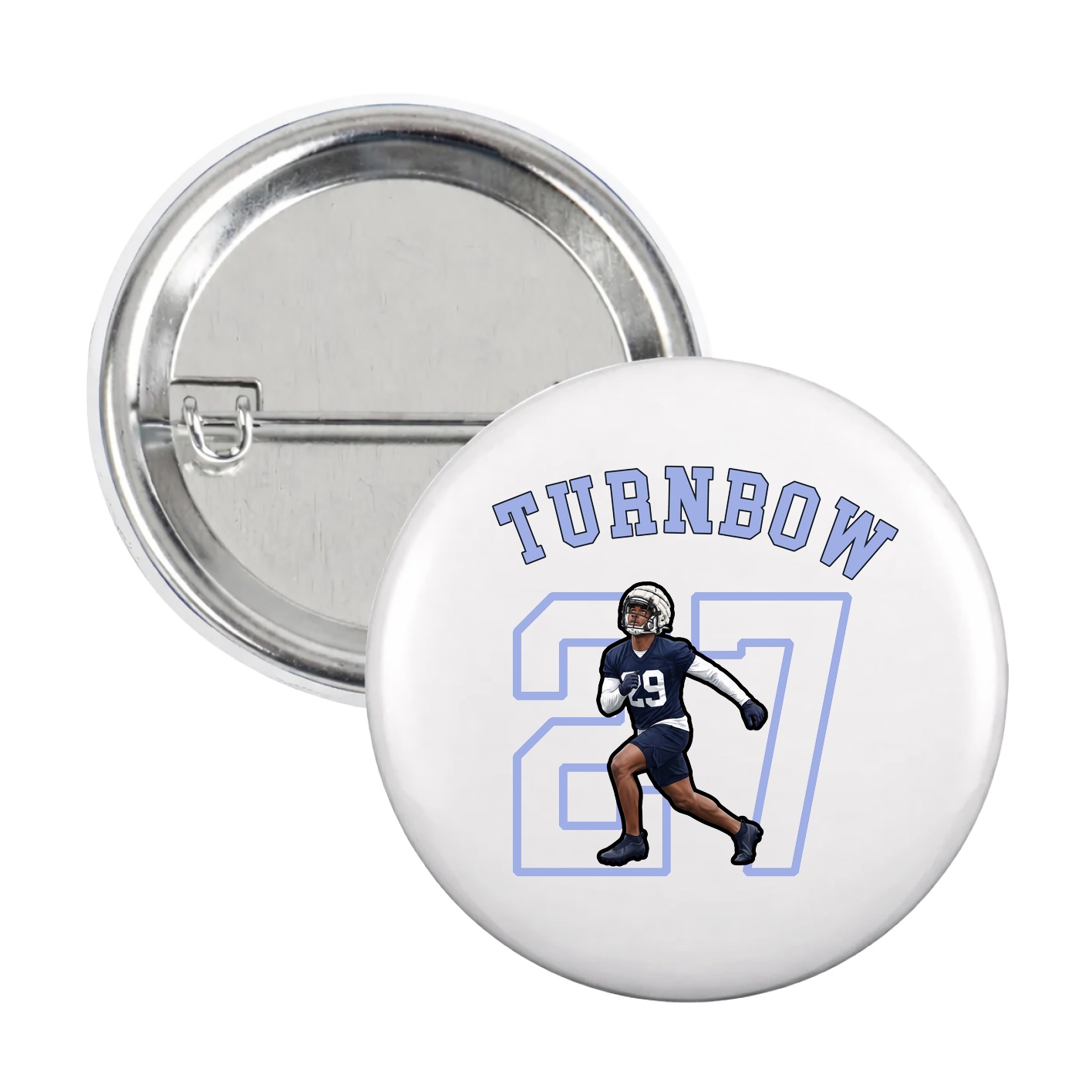 Game Day Button — Shirsey Arch in White