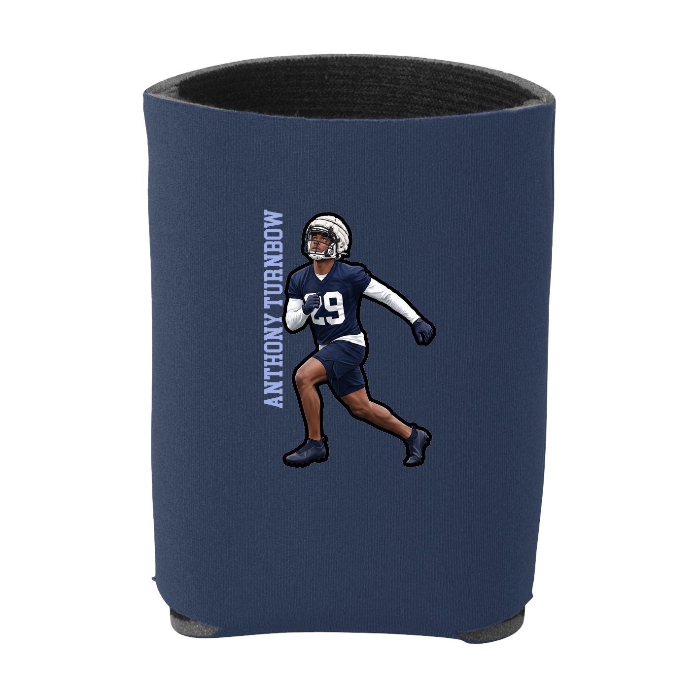 Can Holder — Name Vertical in Navy