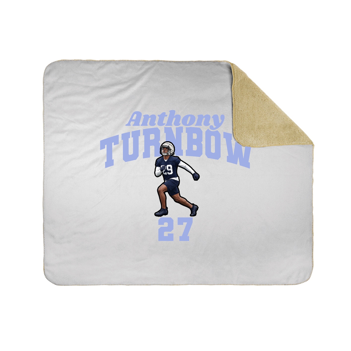 Throw Blanket — Signature Arch in White