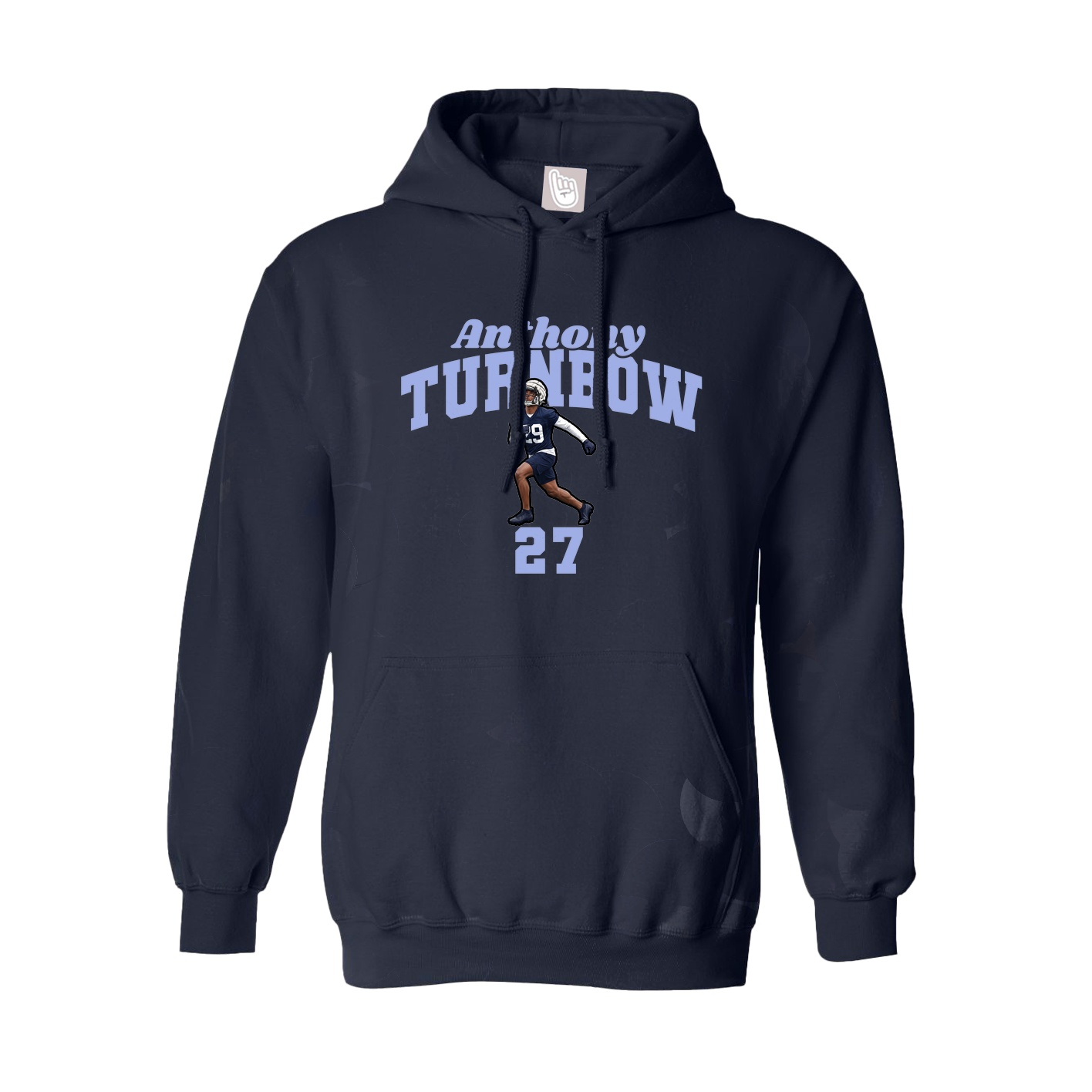 Hoodie — Signature Arch in Navy