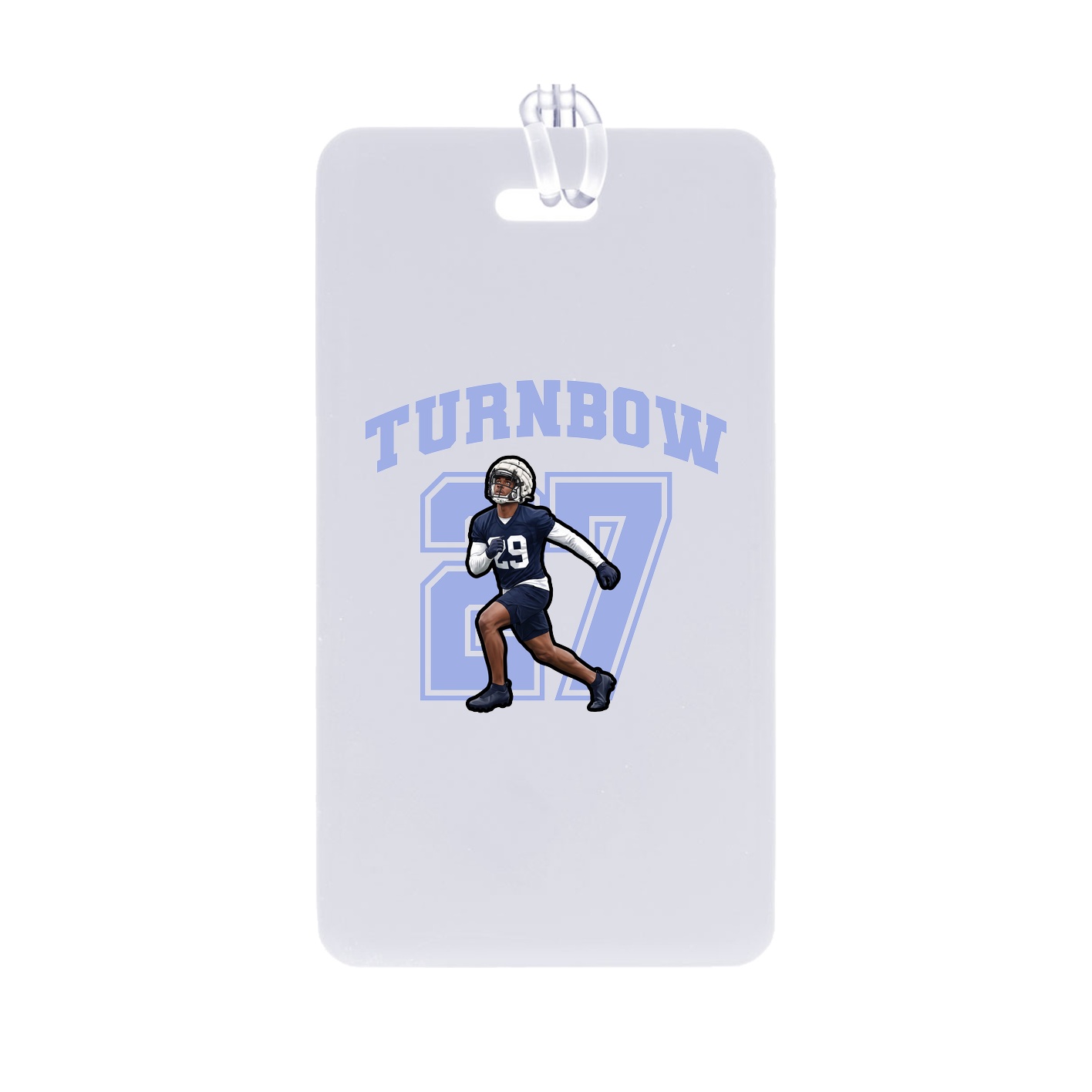 Bag Tag — Number in Classic