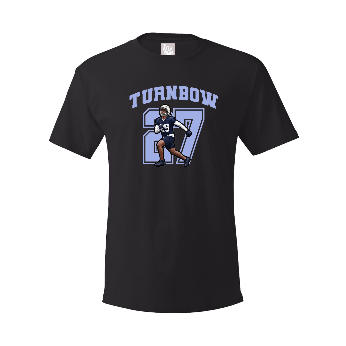 Youth Tee — Number in Black