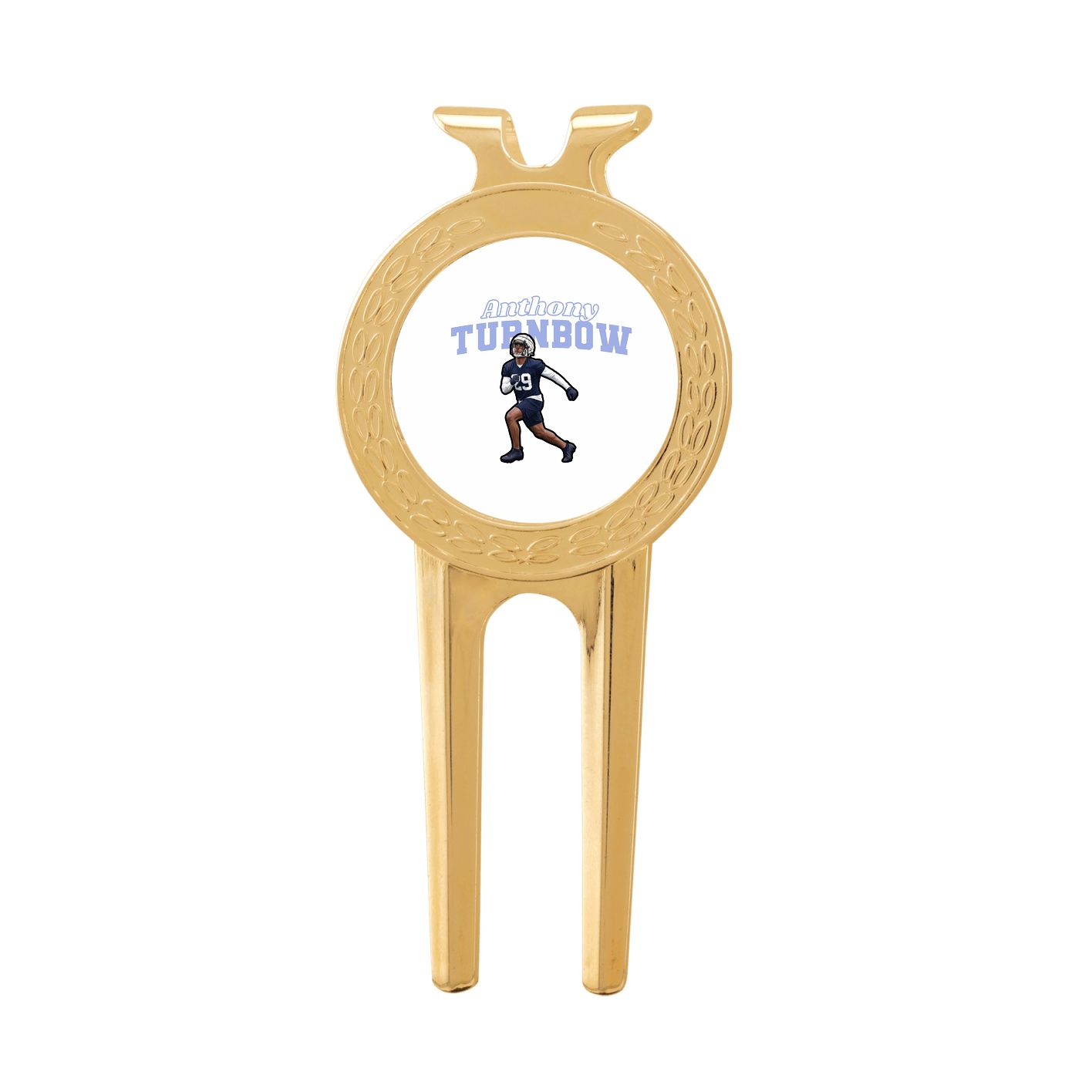 Divot Tool with Ball Marker — Name Arch in Classic