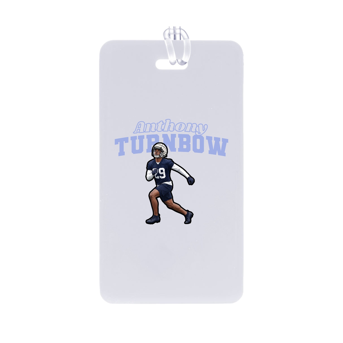 Bag Tag — Name Arch in Classic