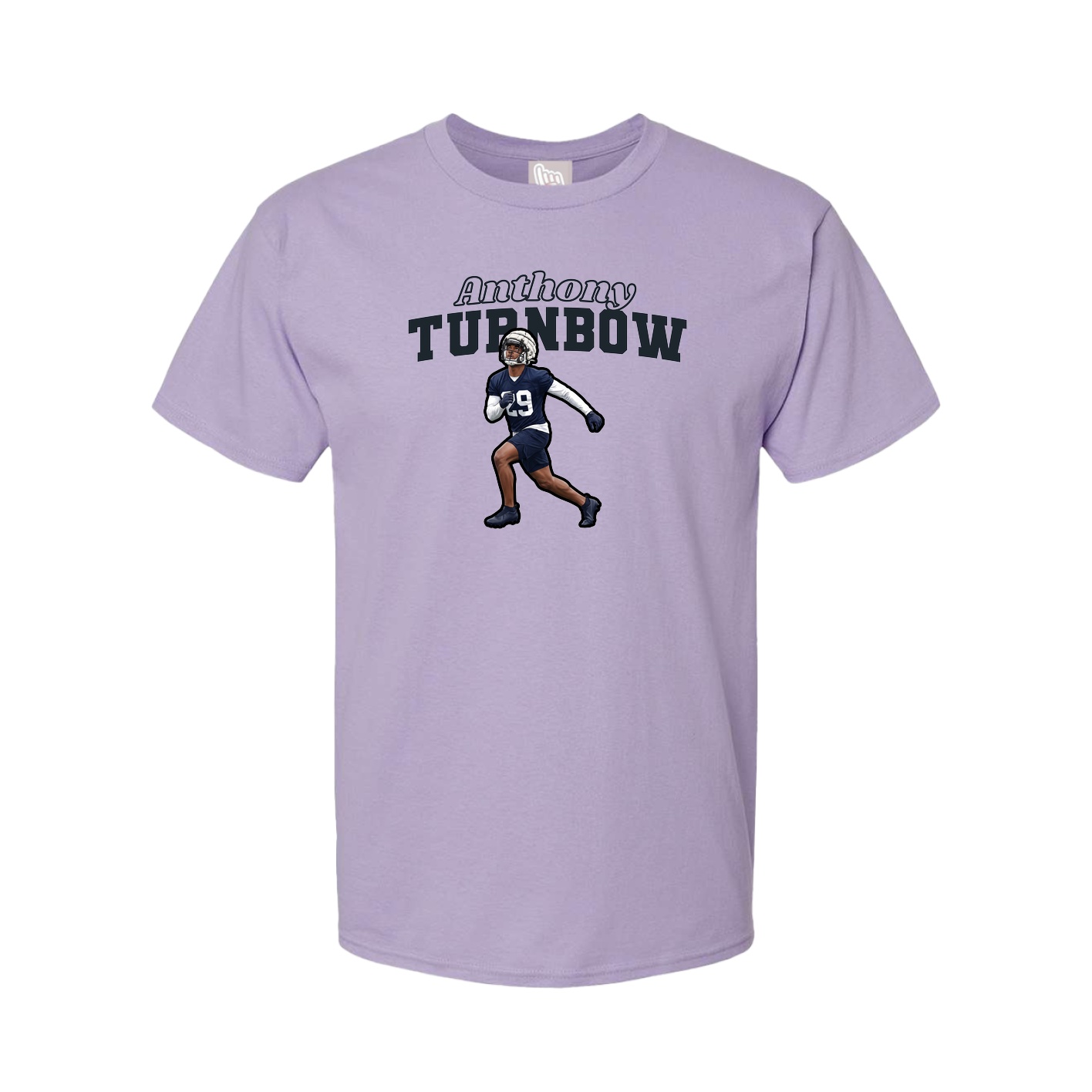Youth Tee — Name Arch in Purple