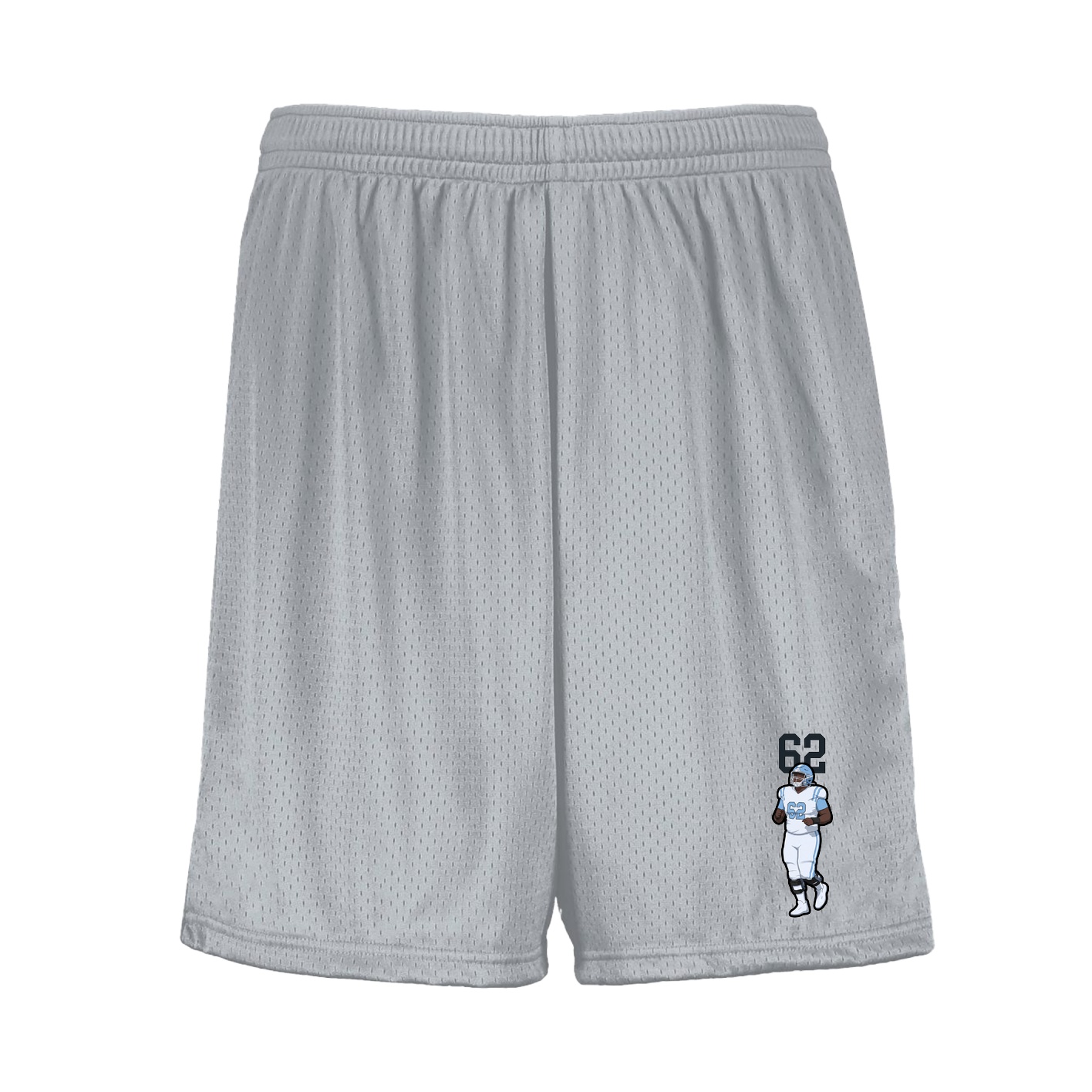 Shorts — Number Top in Silver