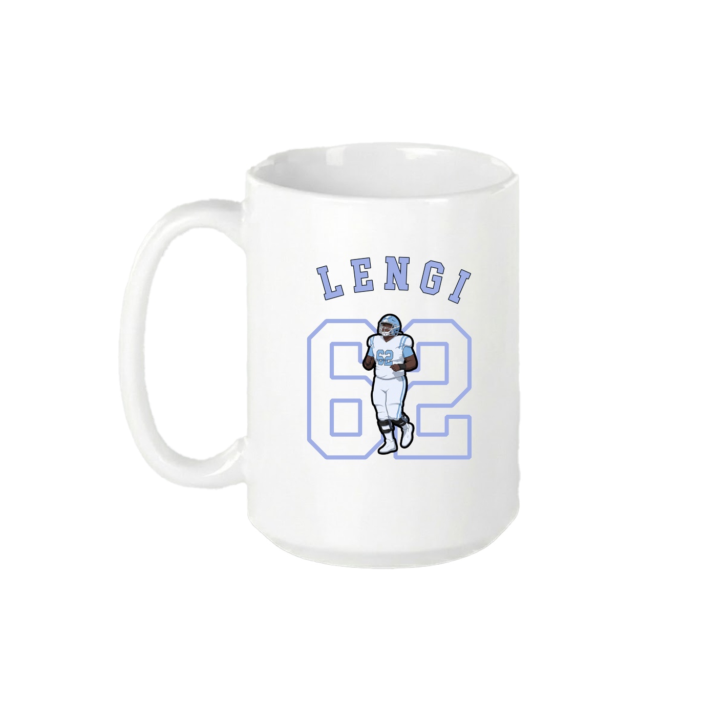 15oz Coffee Mug — Shirsey Arch in White