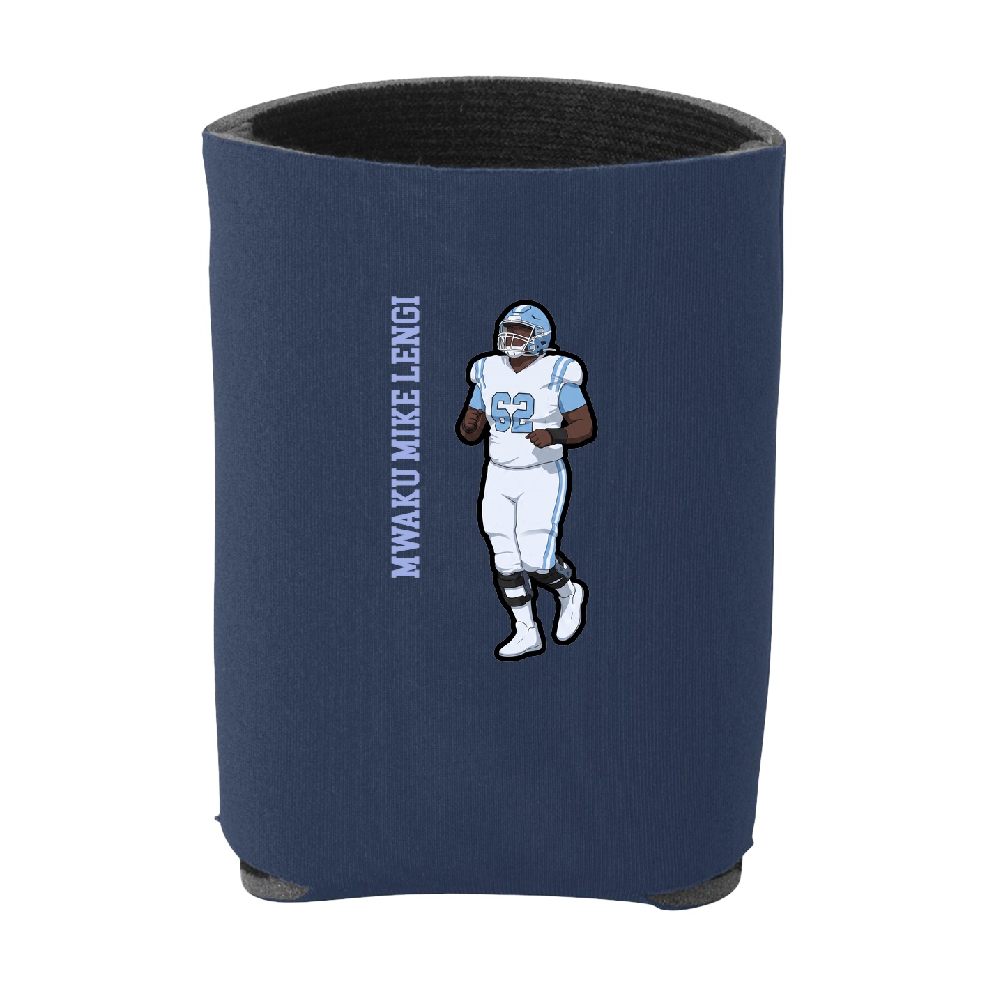 Can Holder — Name Vertical in Navy
