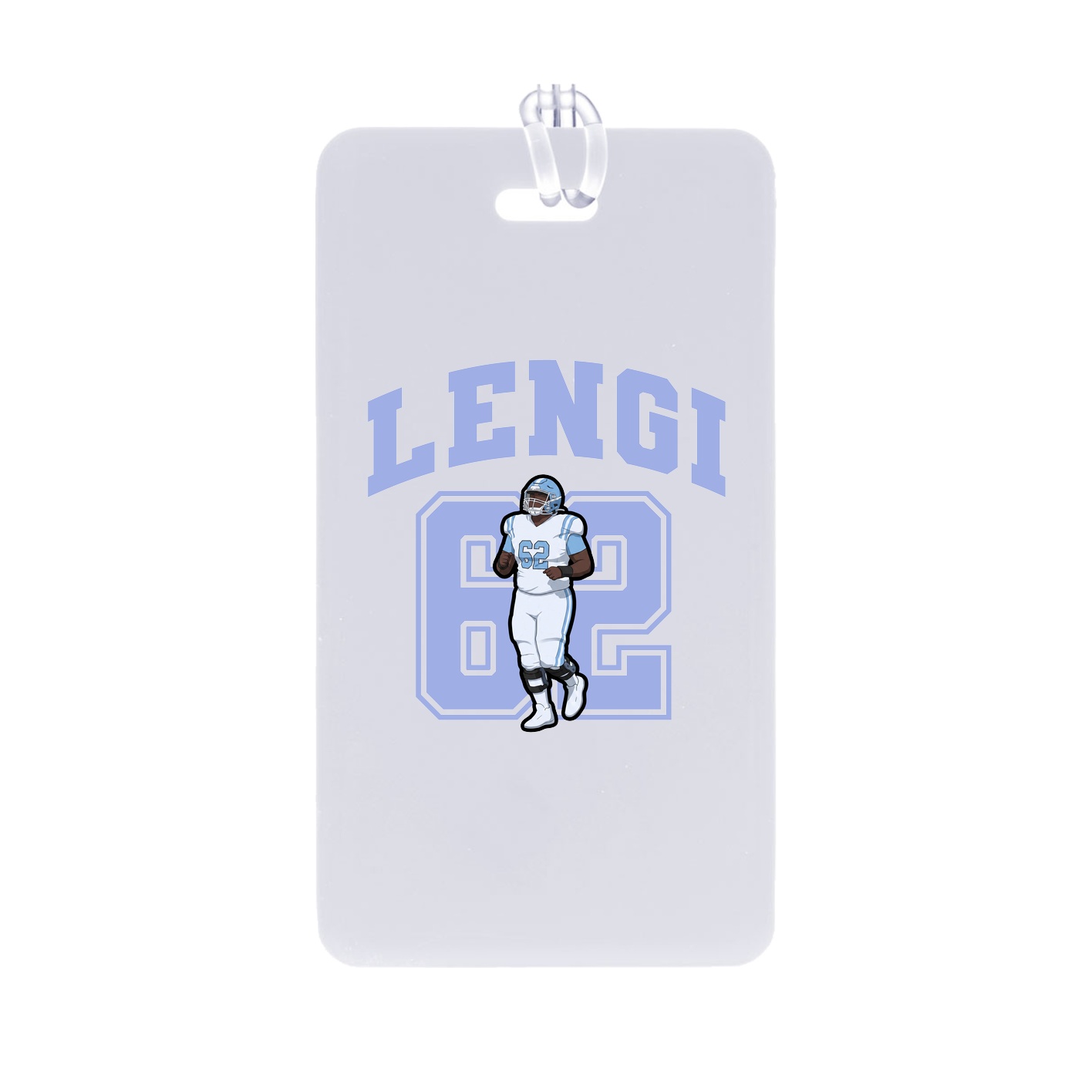 Bag Tag — Number in Classic