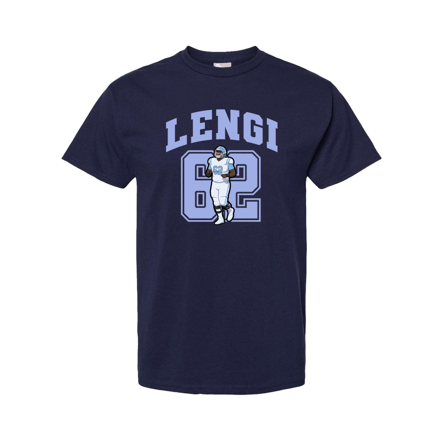 Tee — Number in Navy
