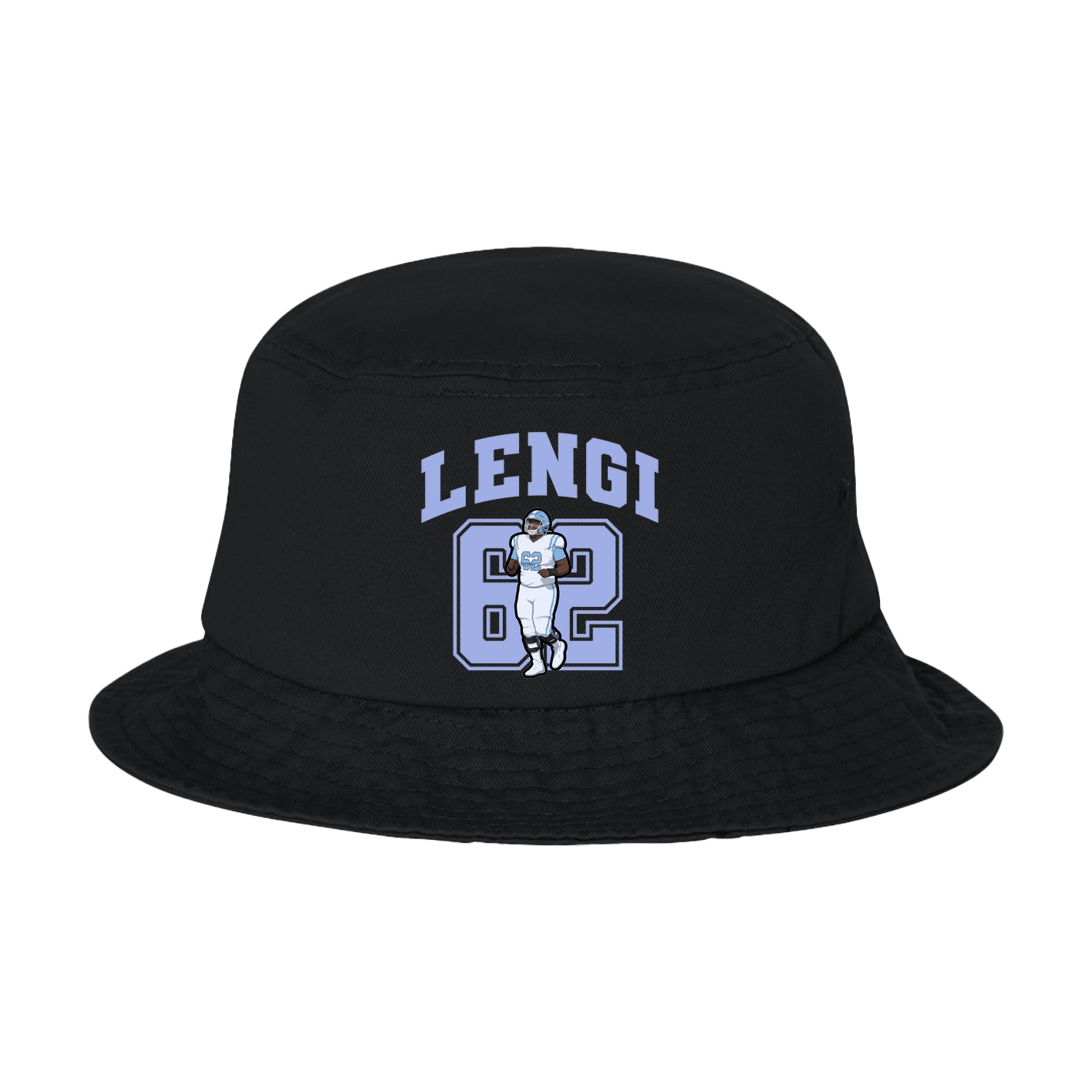 Bucket Cap — Number in Black