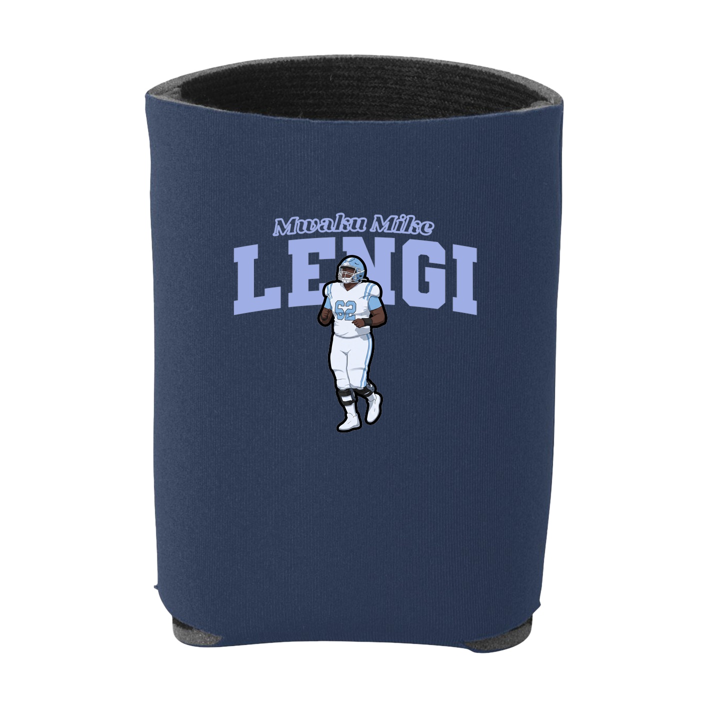 Can Holder — Name Arch in Navy