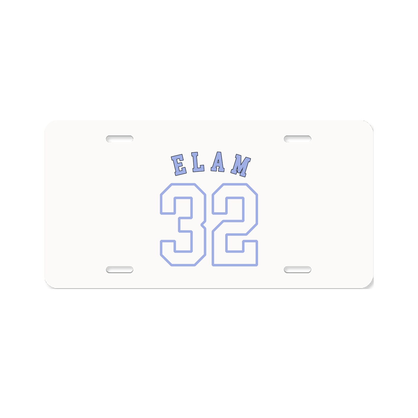 License Plate — Shirsey Arch in Classic