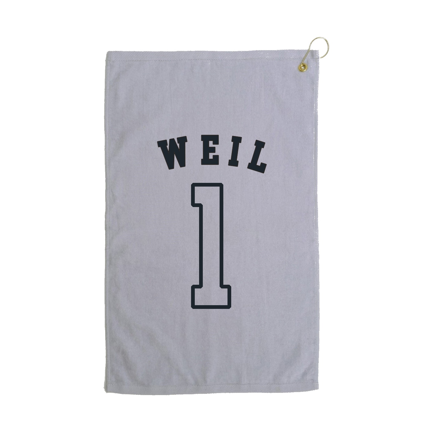 Golf Towel — Shirsey Arch in Grey