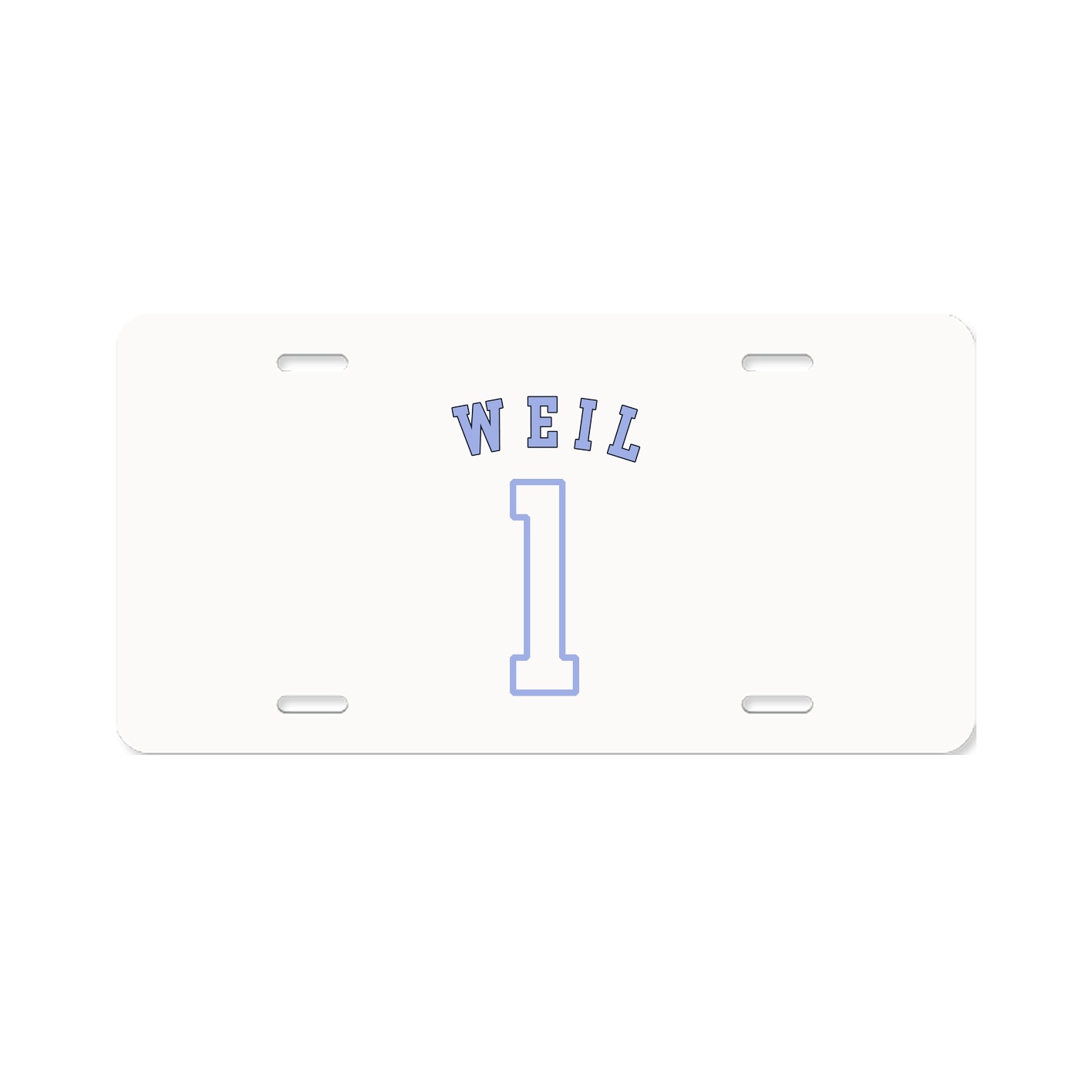 License Plate — Shirsey Arch in Classic