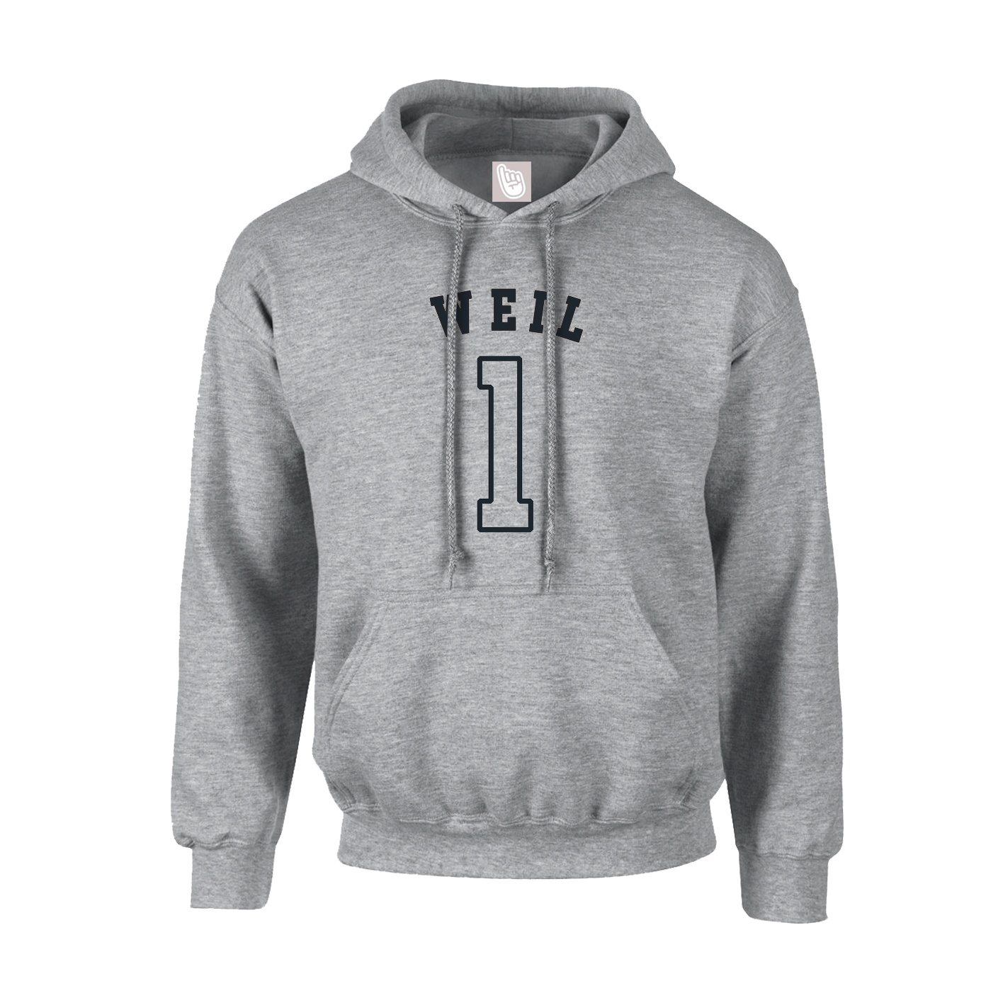 Youth Hoodie — Shirsey Arch in Grey