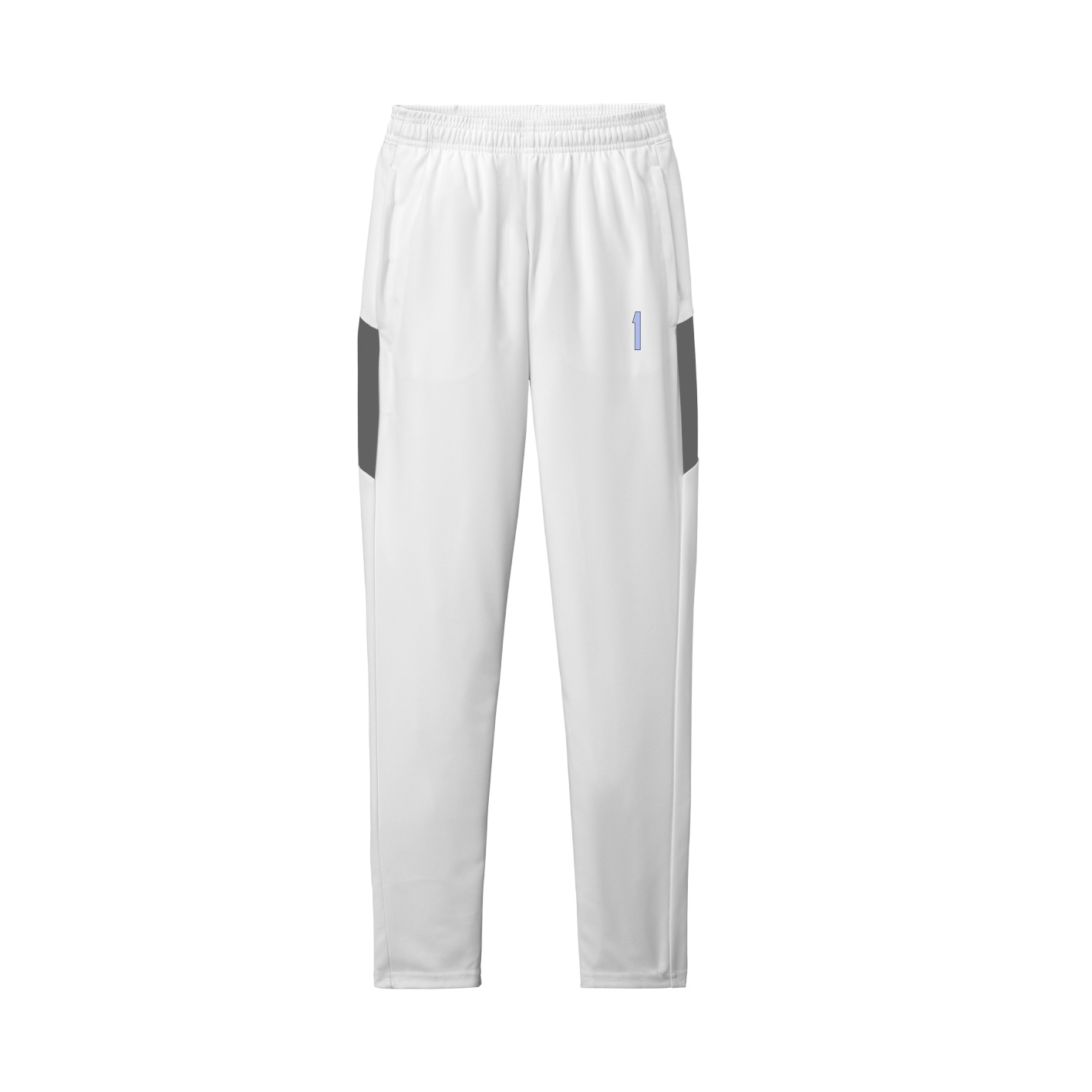 Team Travel Pant — Front Shirsy in White/Grey