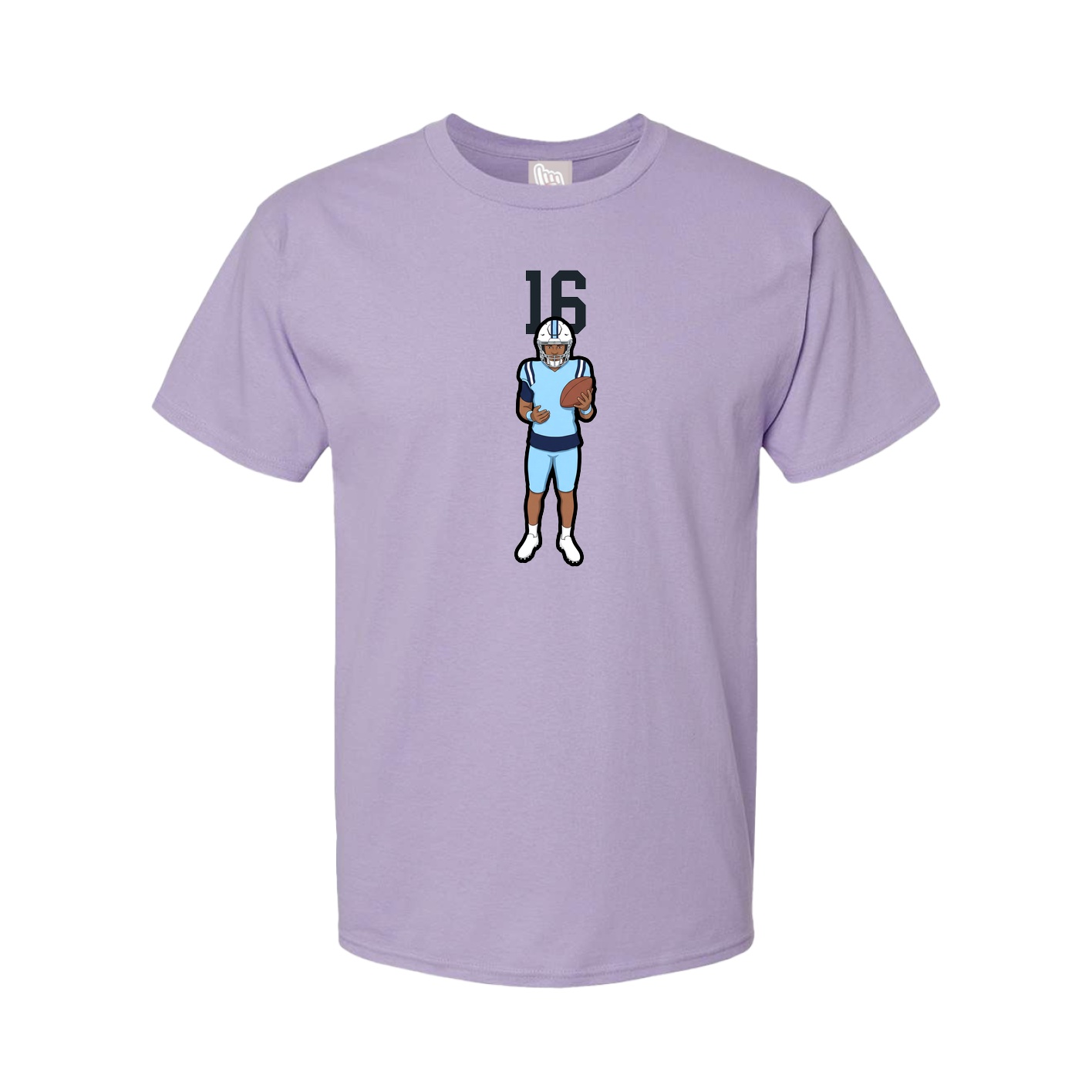 Tee — Number Top in Purple