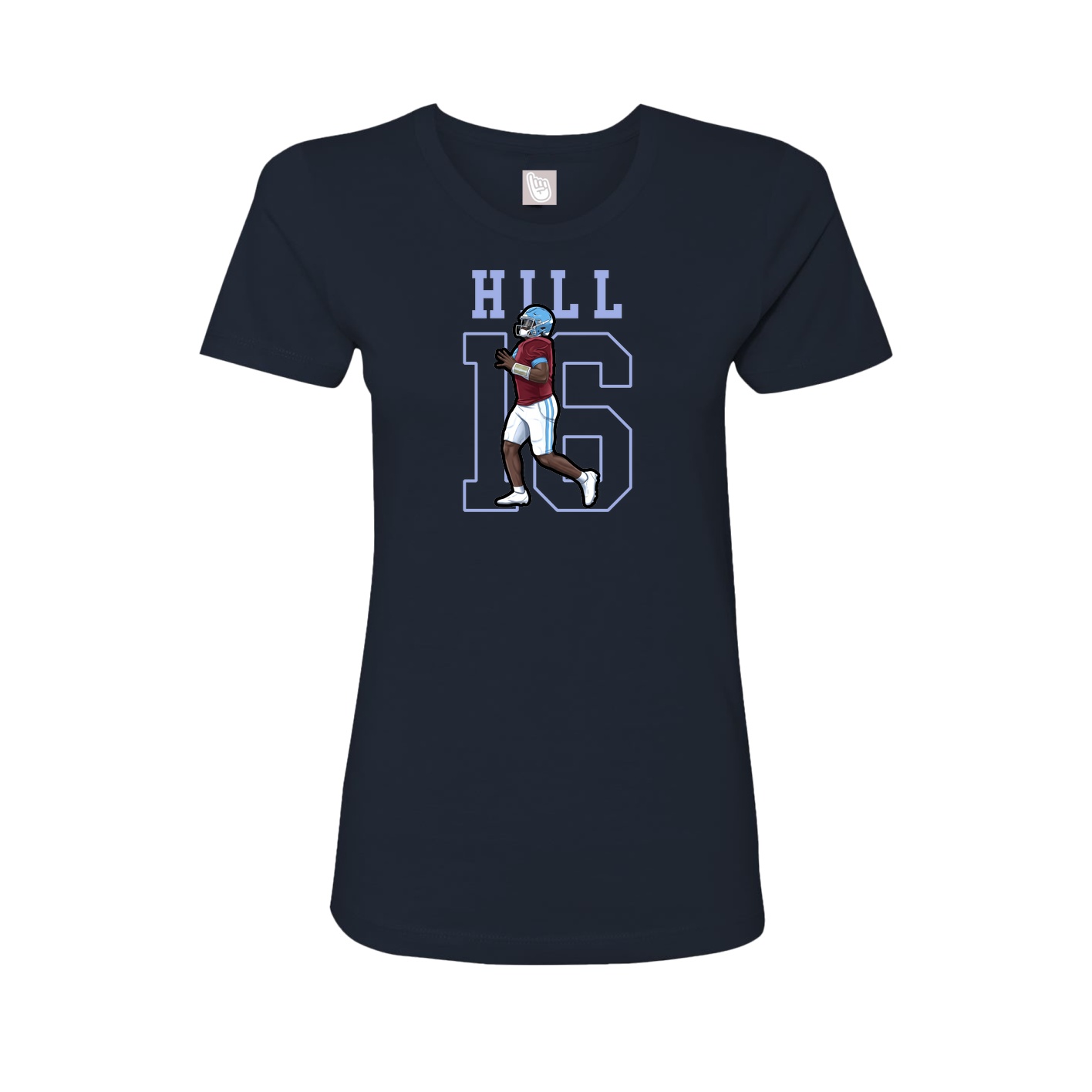 Fitted Women's Tee — Shirsey in Navy