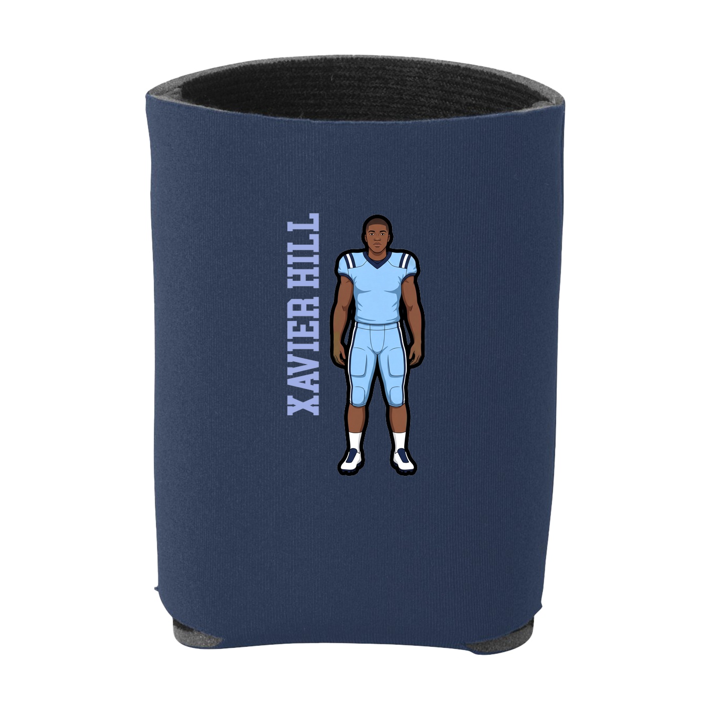 Can Holder — Name Vertical in Navy