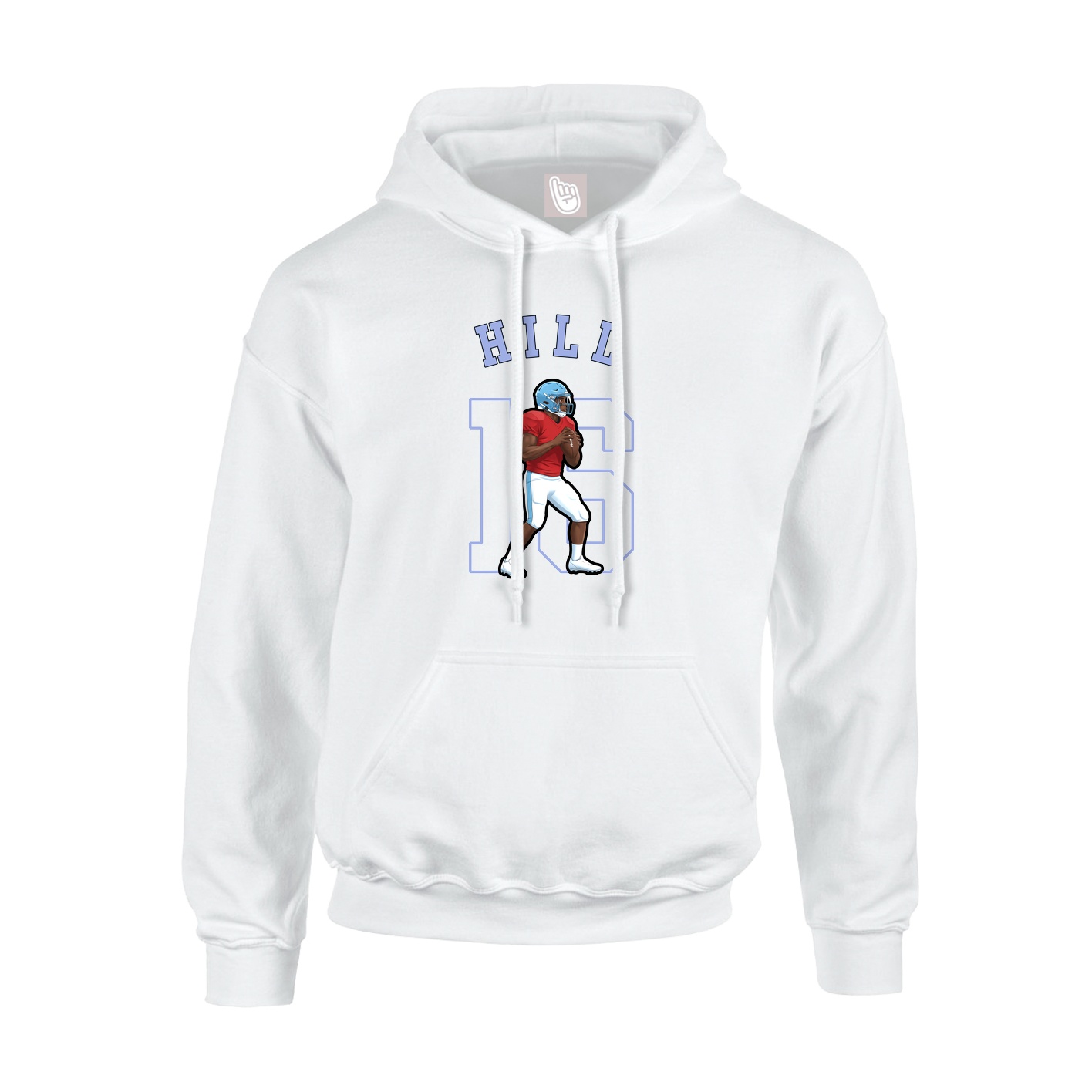 Youth Hoodie — Shirsey Arch in White