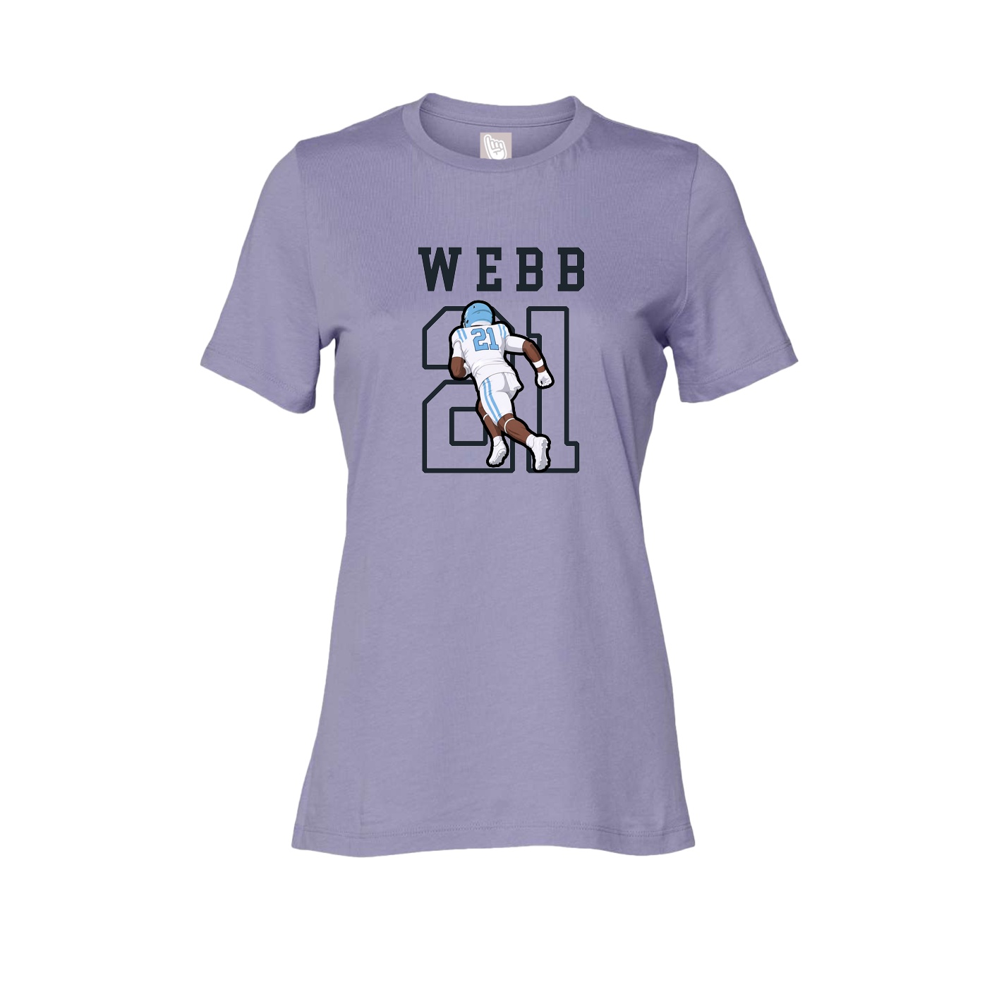 Fitted Women's Tee — Shirsey in Purple