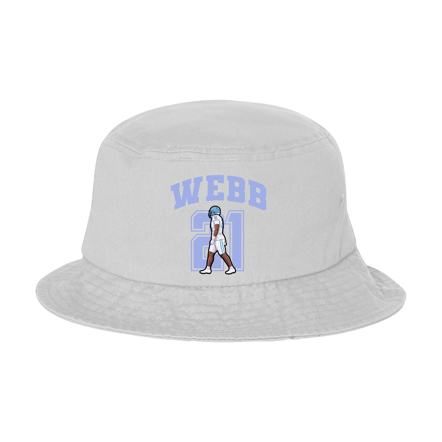 Bucket Cap — Number in White