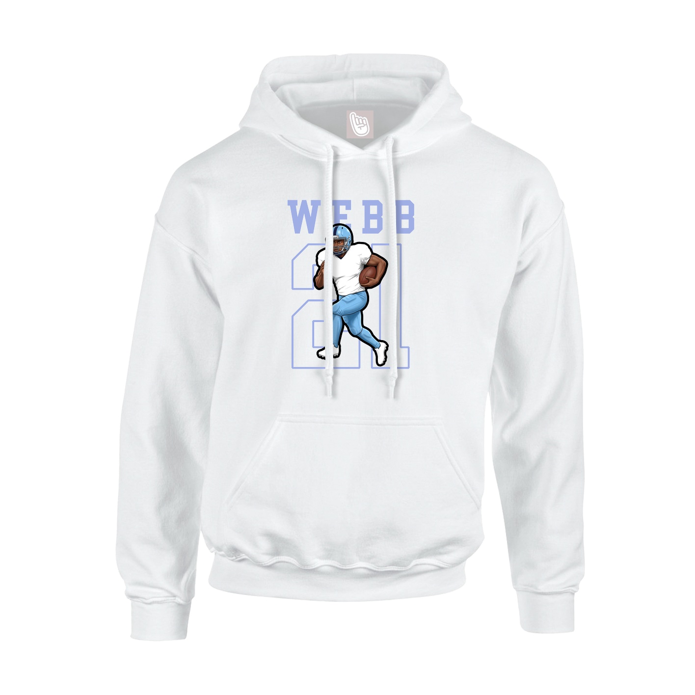 Hoodie — Shirsey in White