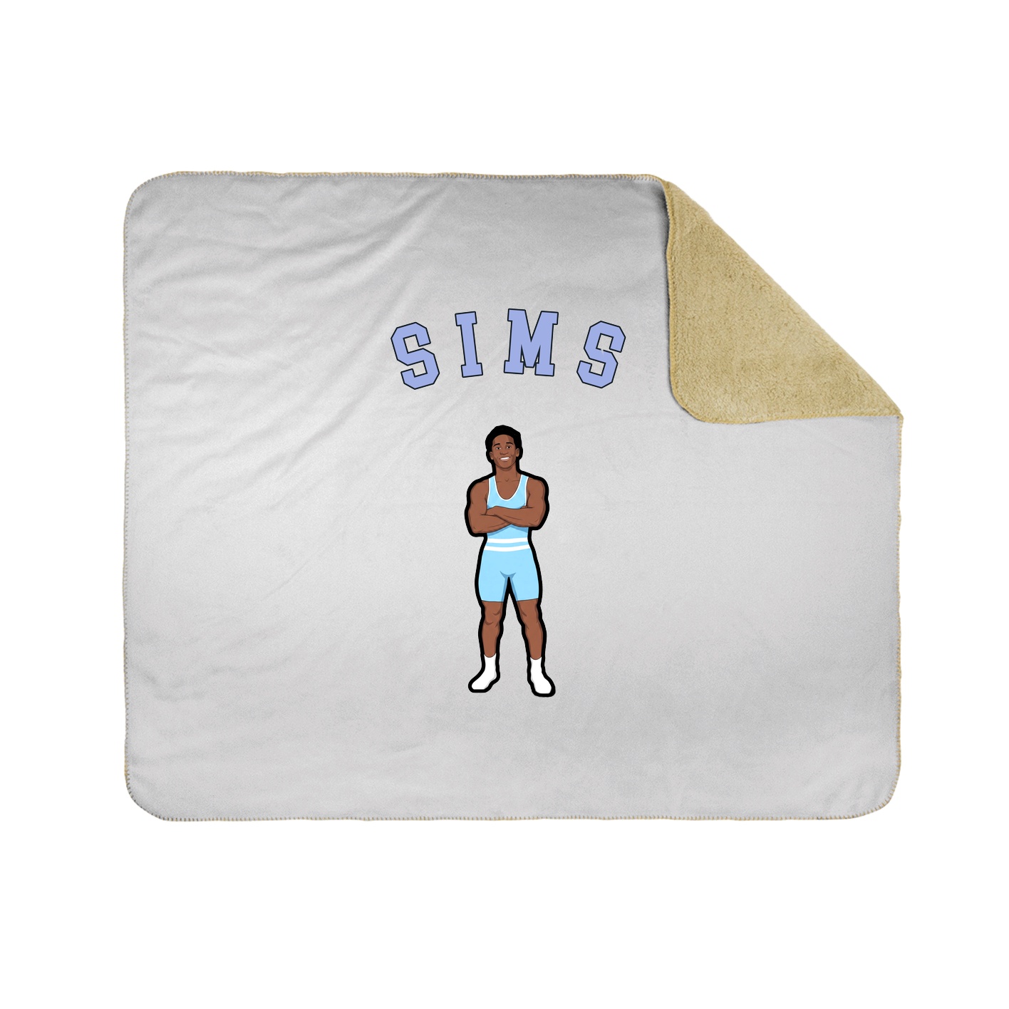 Throw Blanket — Shirsey Arch in White