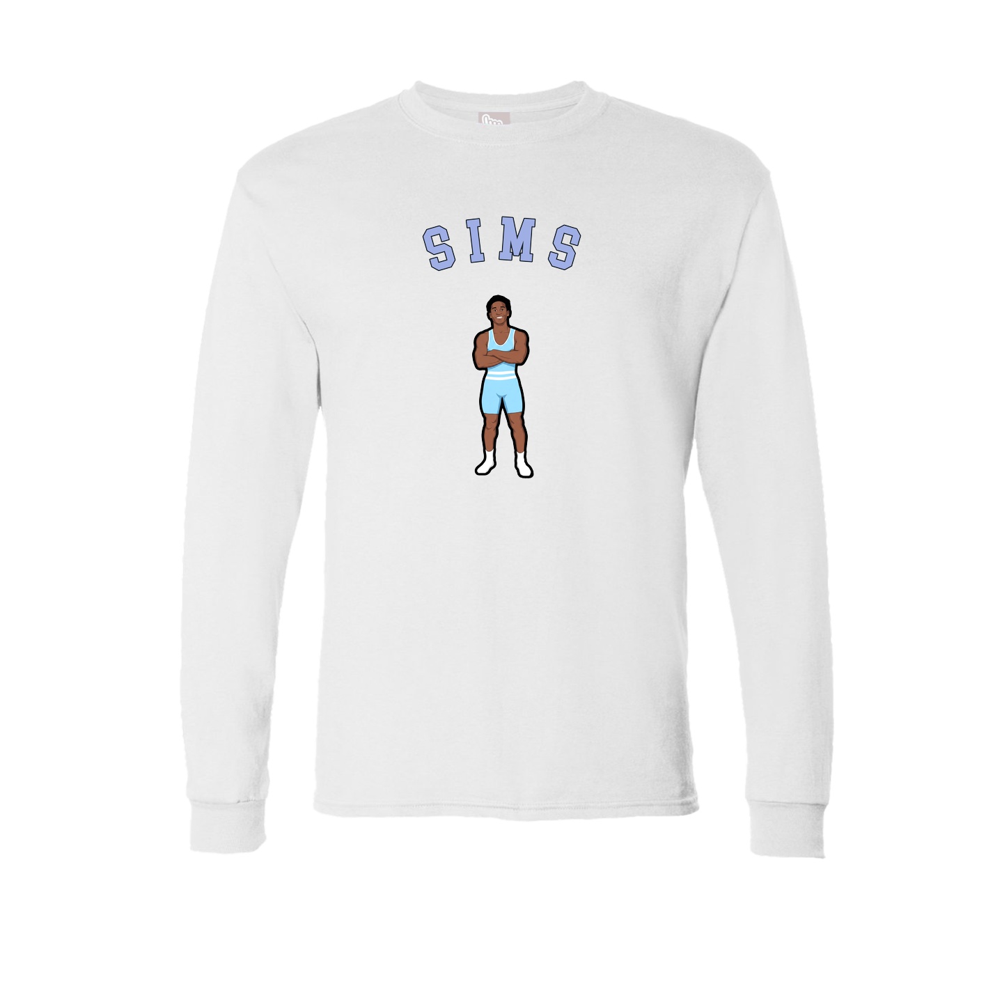 Long Sleeve Tee — Shirsey Arch in White