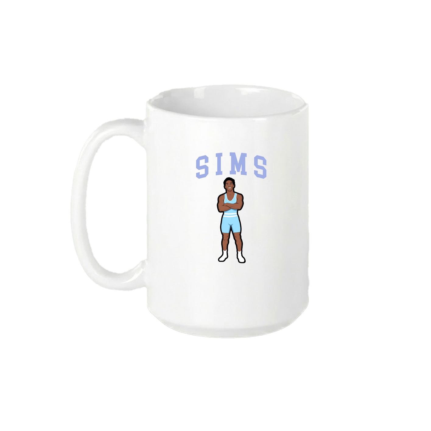 15oz Coffee Mug — Shirsey in White