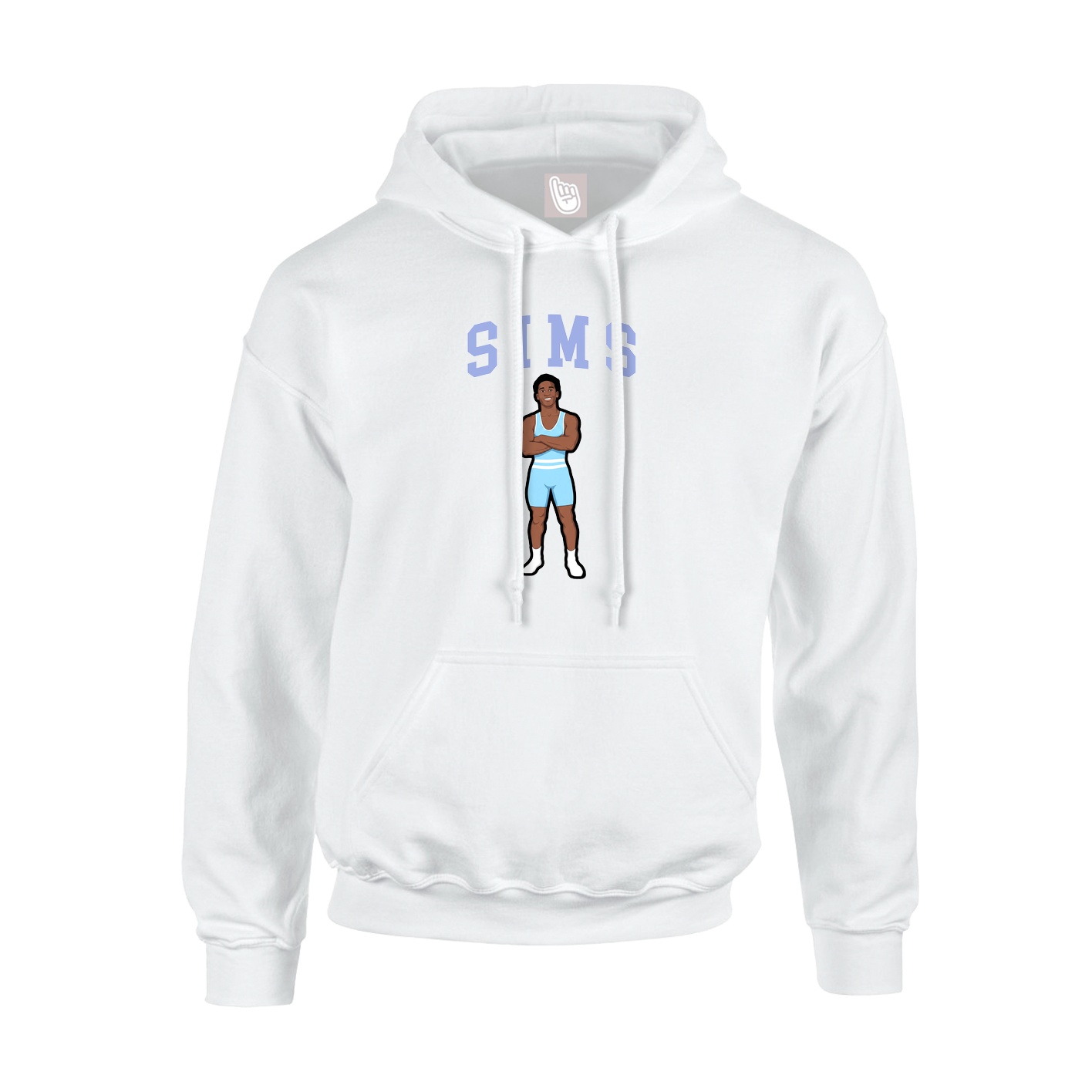Youth Hoodie — Shirsey in White