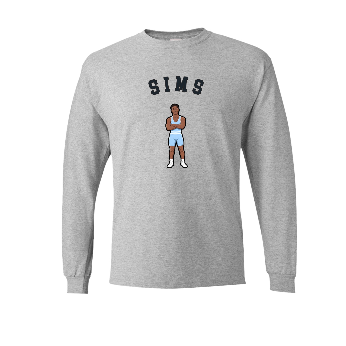 Long Sleeve Tee — Shirsey Arch in Grey