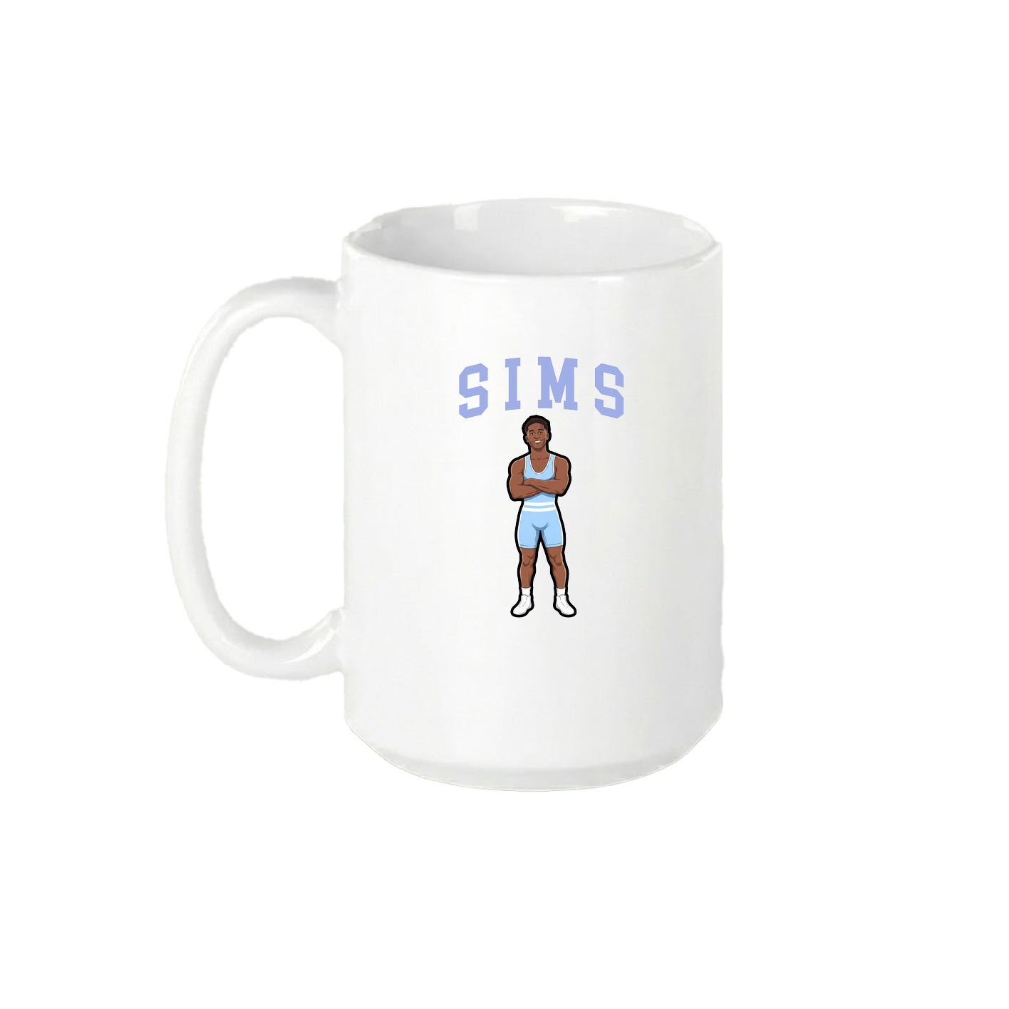 15oz Coffee Mug — Shirsey in White