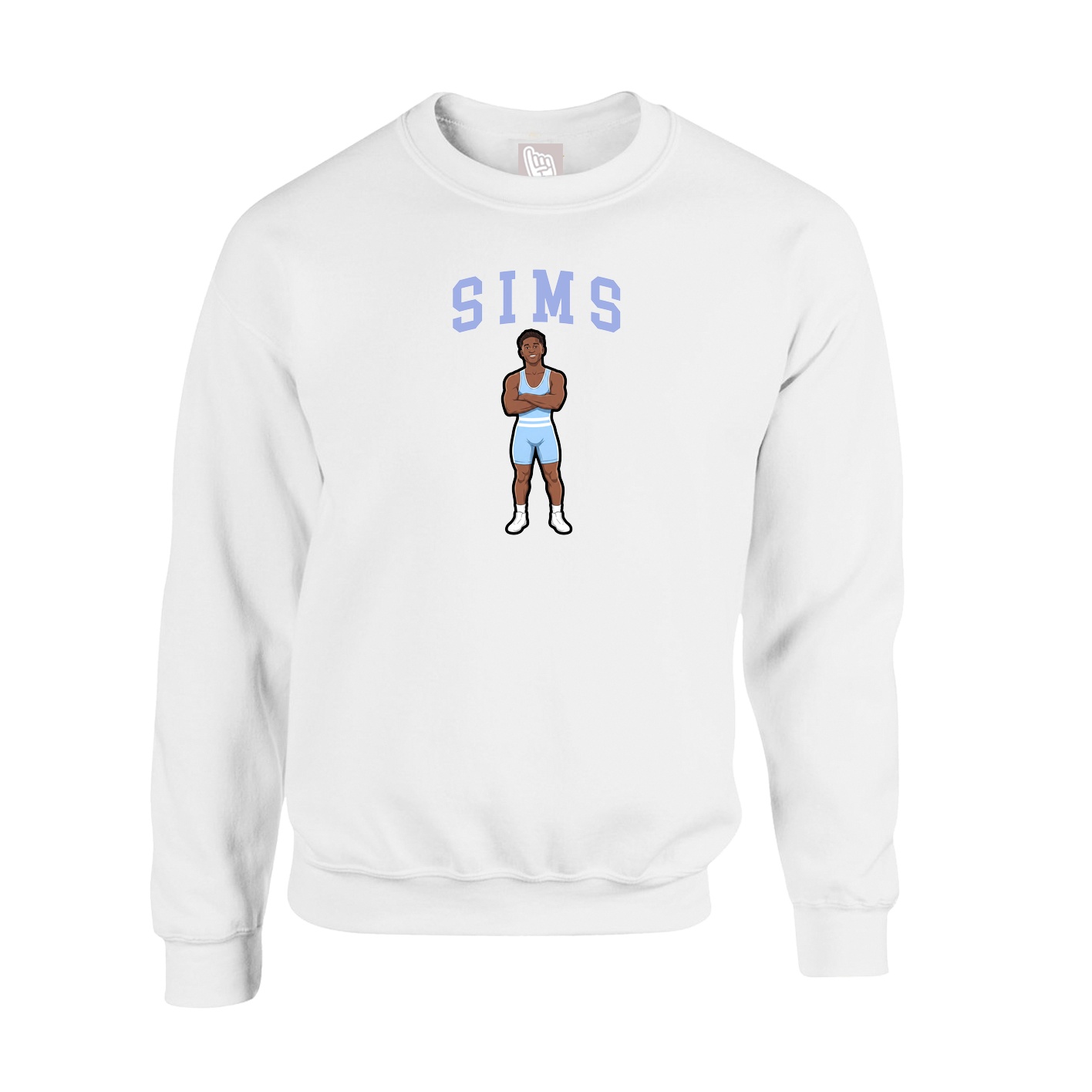 Fleece Crew — Shirsey in White