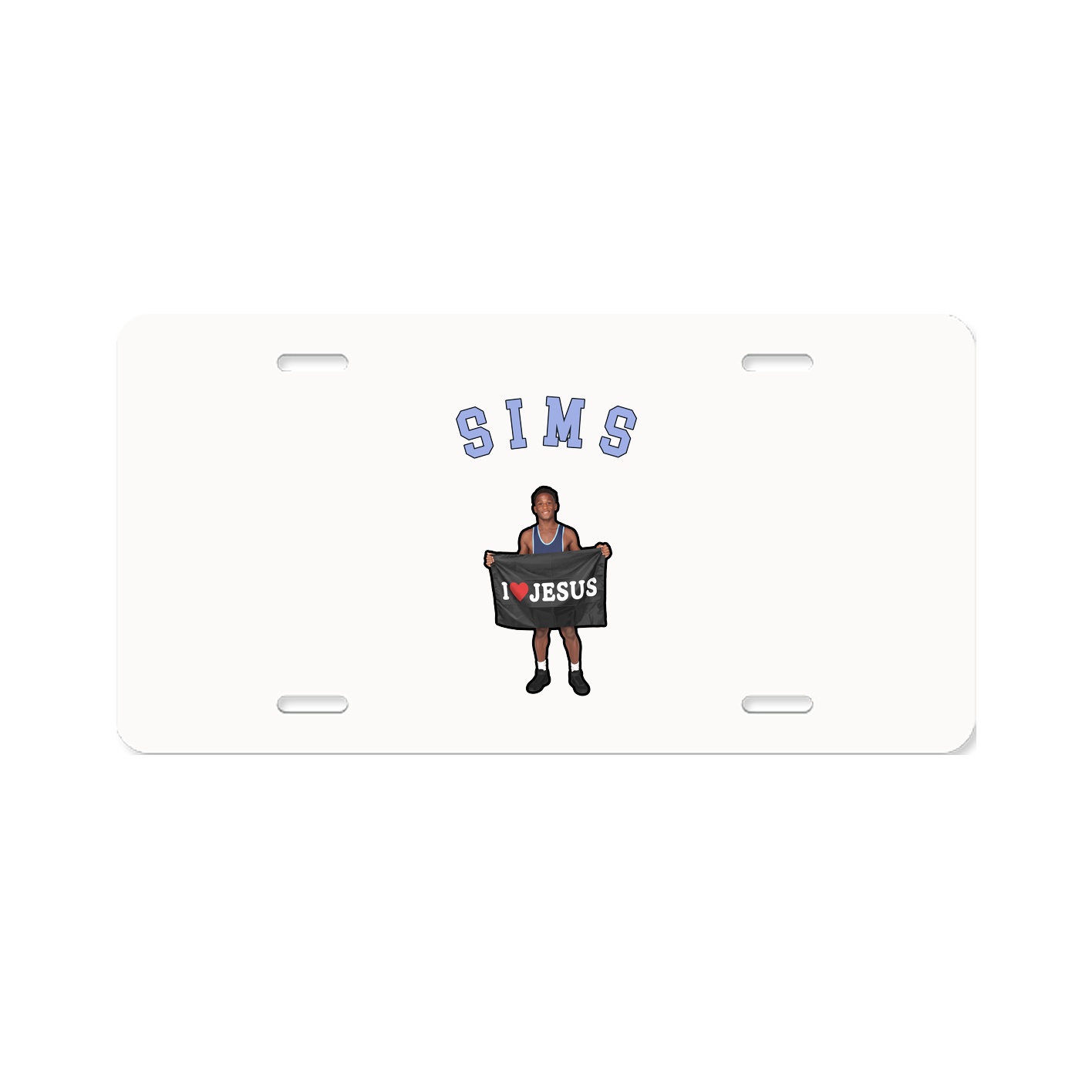 License Plate — Shirsey Arch in Classic