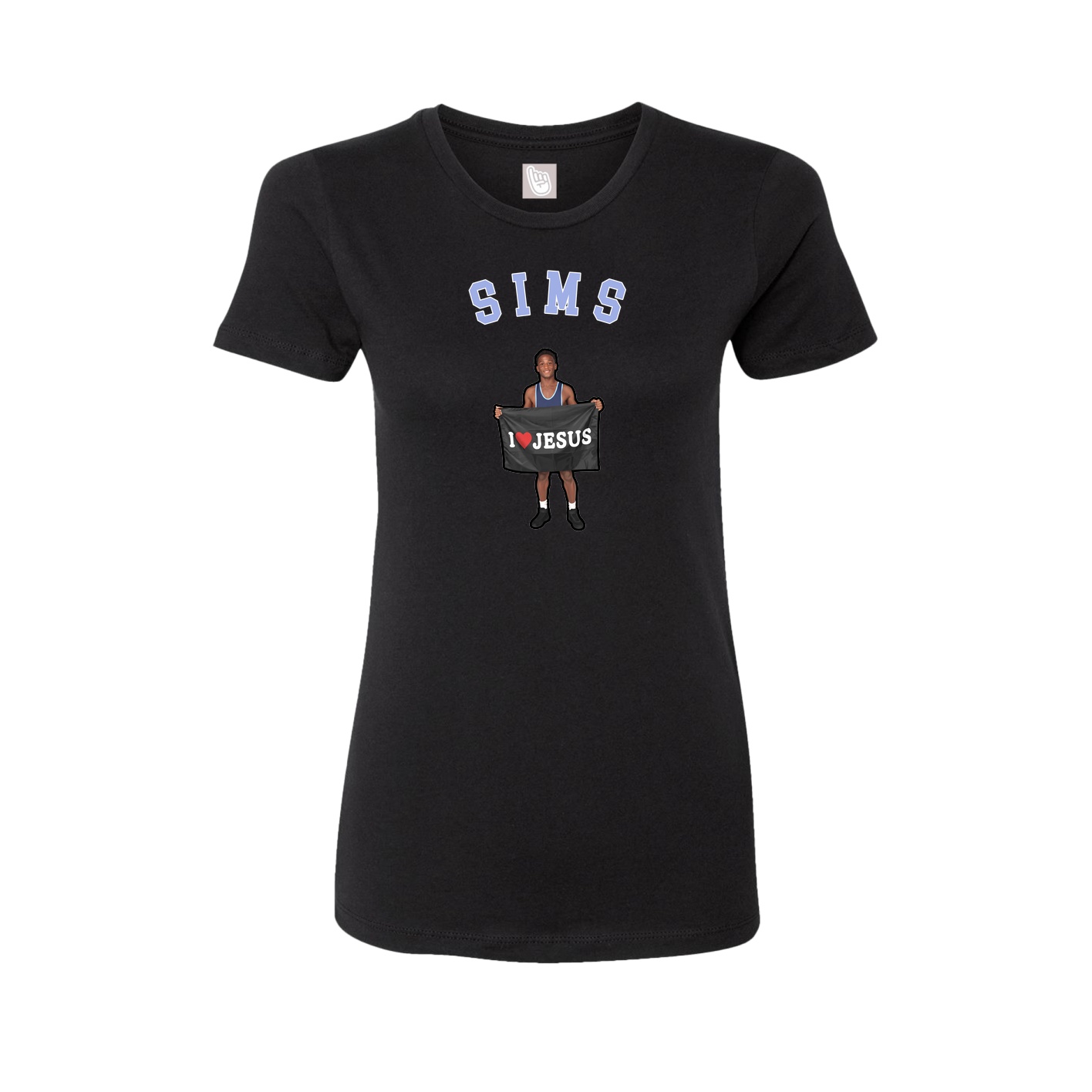 Womens Tee — Shirsey Arch in Black