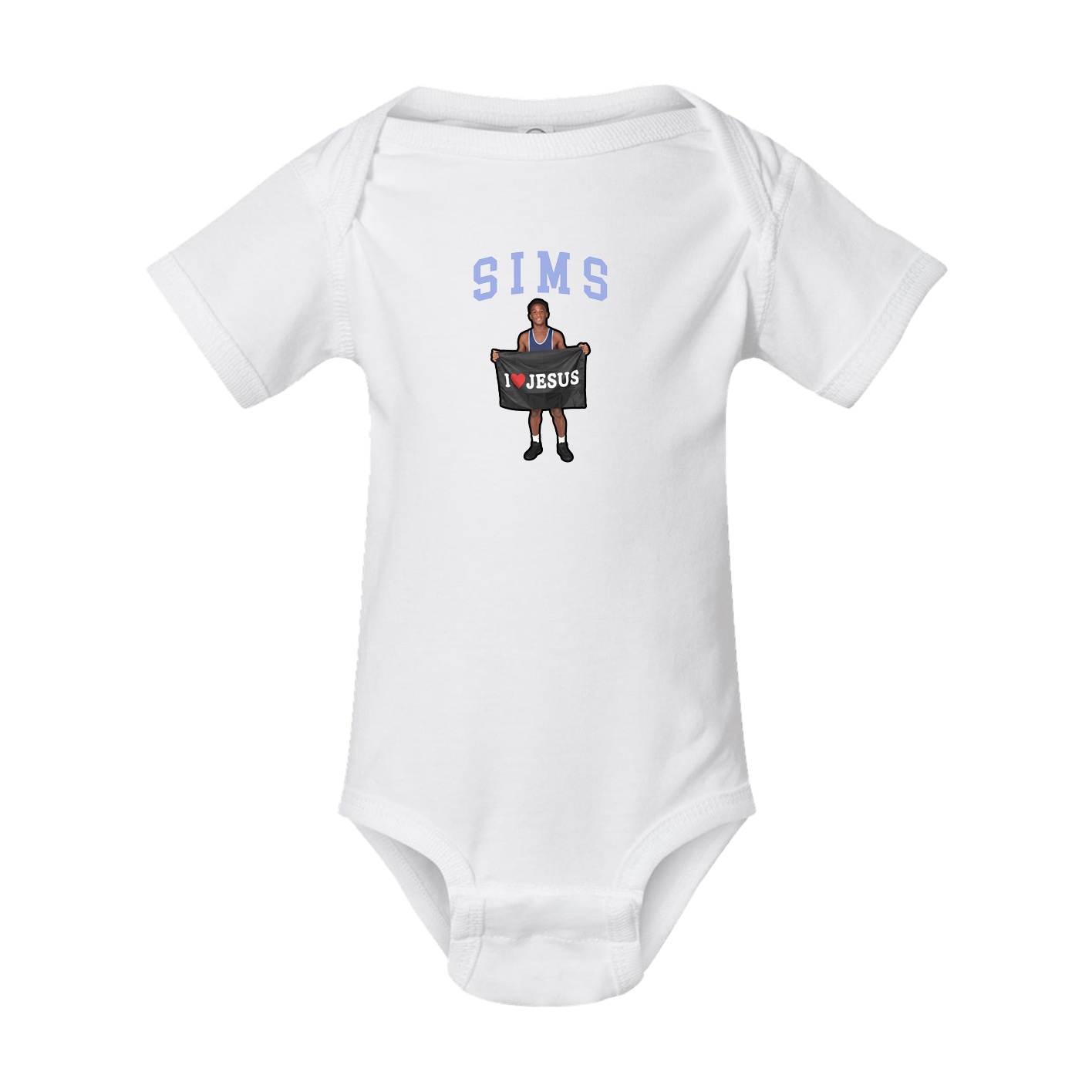 Baby Onesie — Shirsey in White