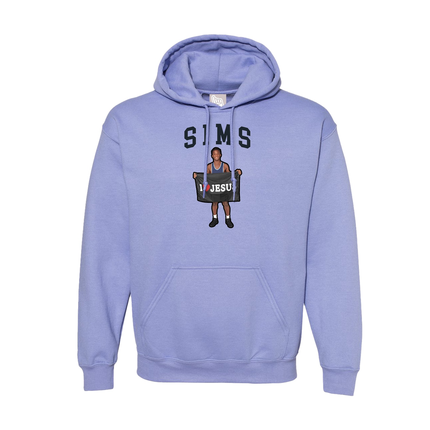 Hoodie — Shirsey in Purple