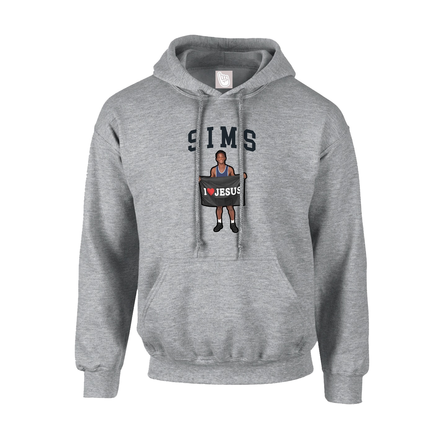 Youth Hoodie — Shirsey in Grey