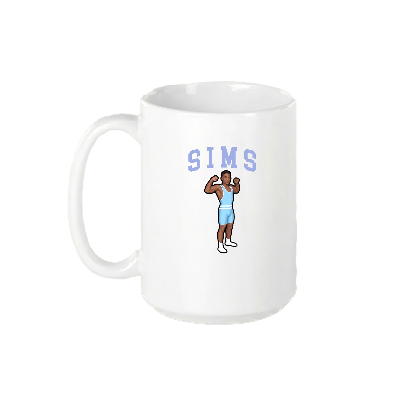 15oz Coffee Mug — Shirsey in White