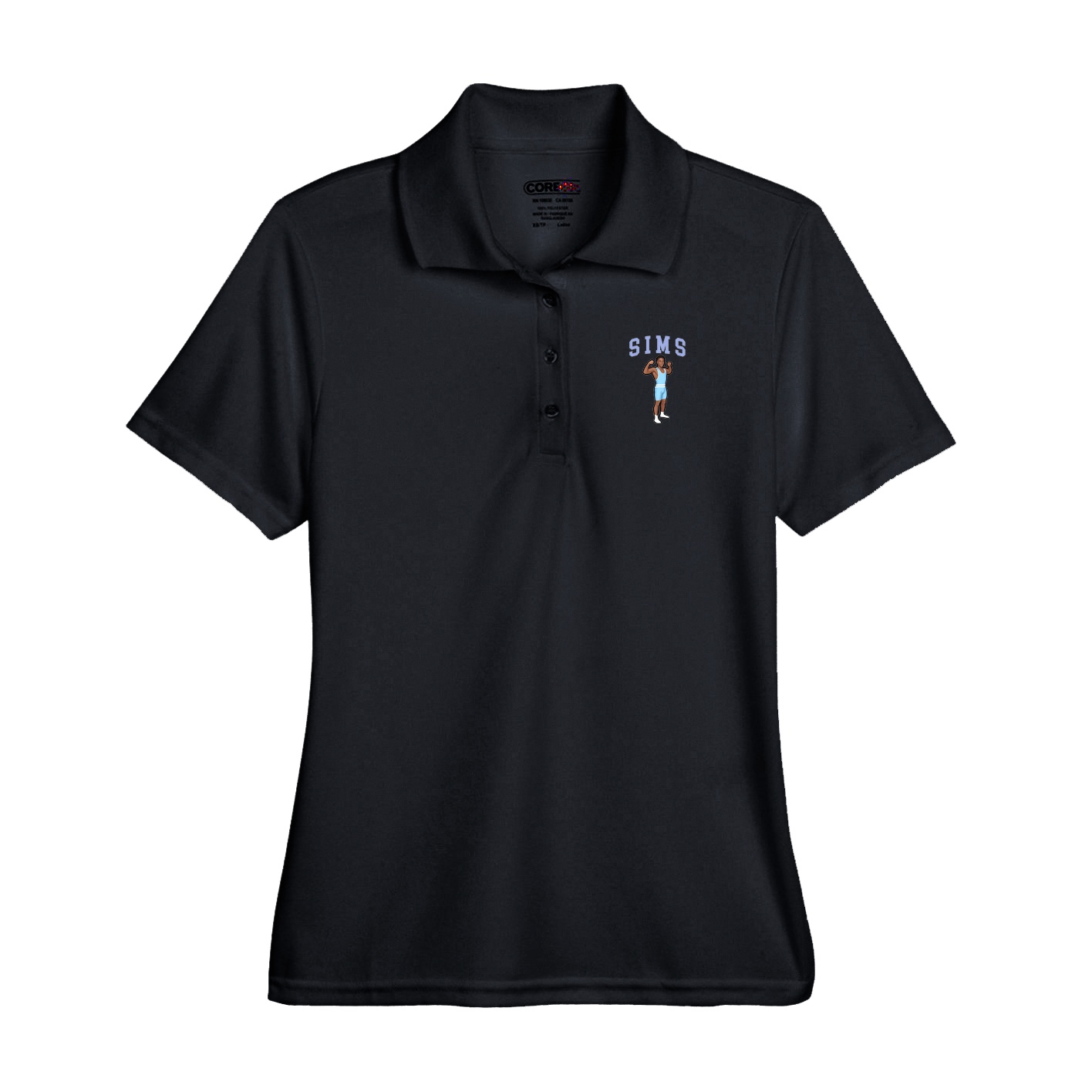 Performance Polo — Shirsey in Black