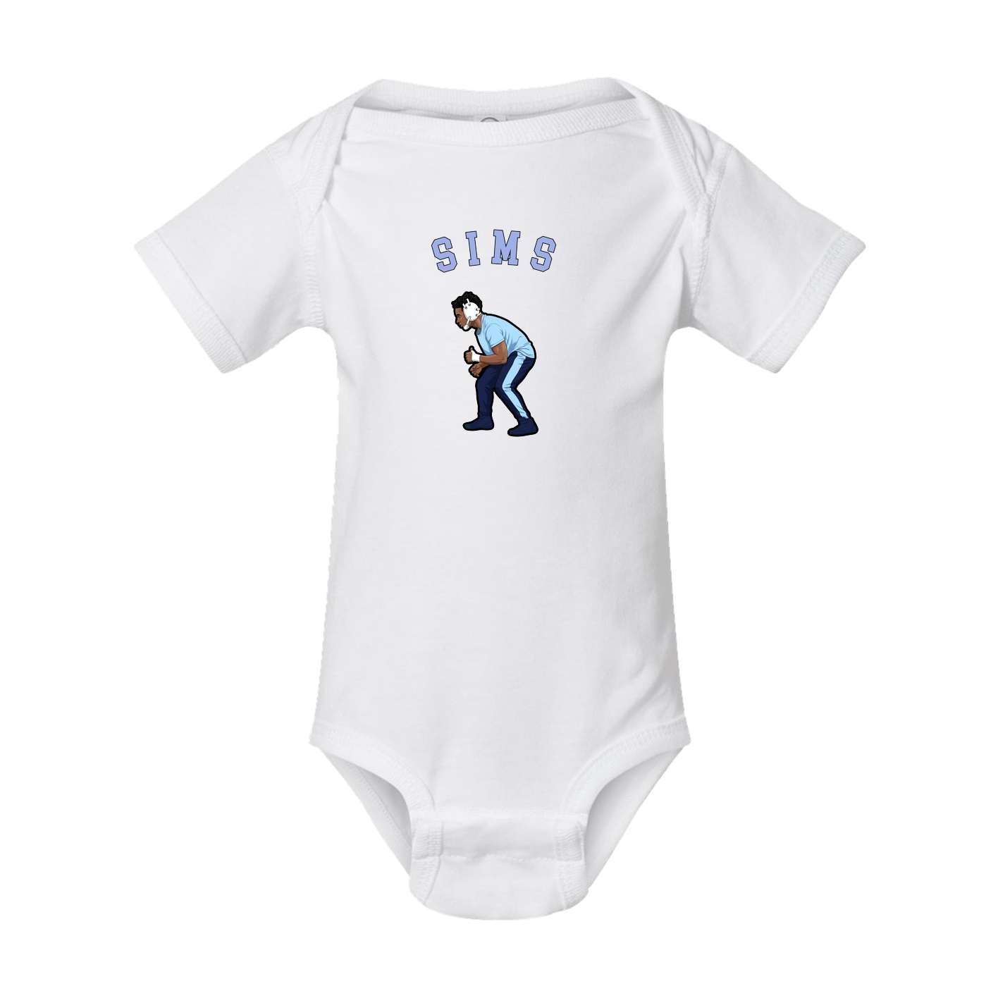 Baby Onesie — Shirsey Arch in White