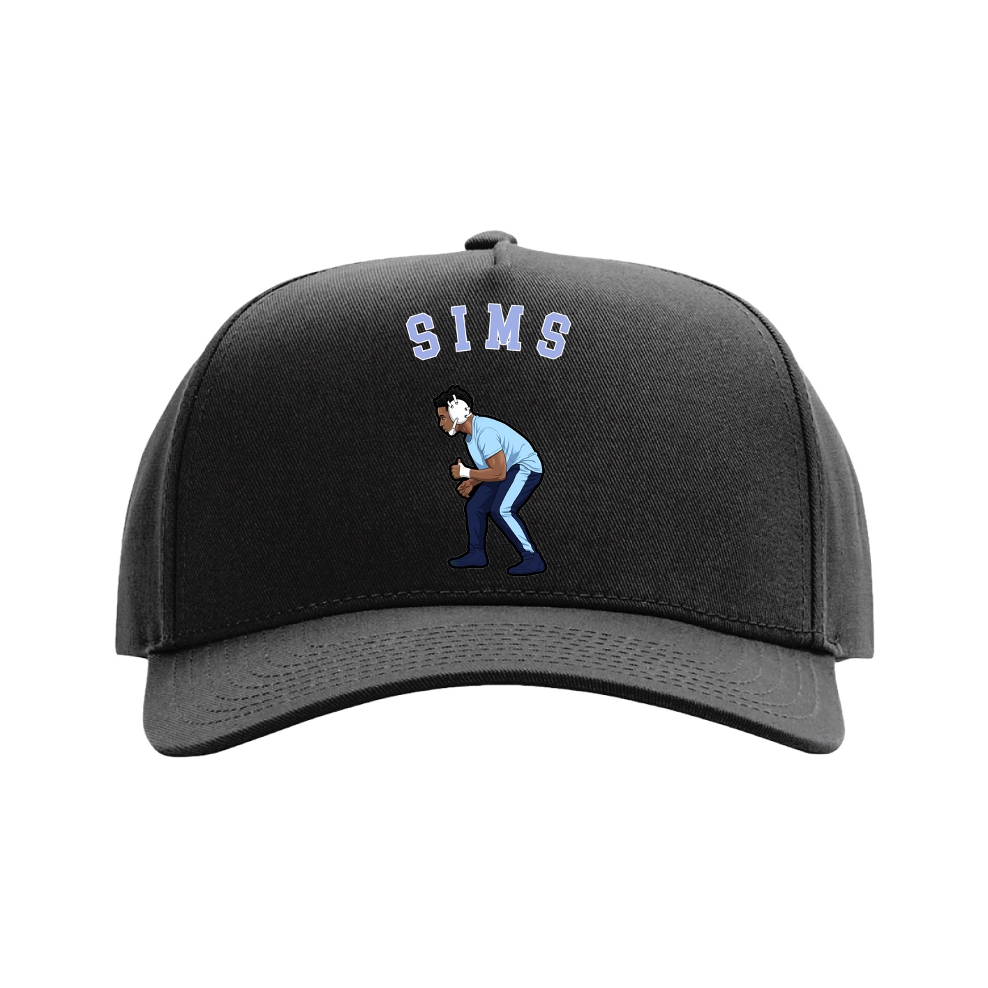 Full Fabric Five-Panel Champ Cap